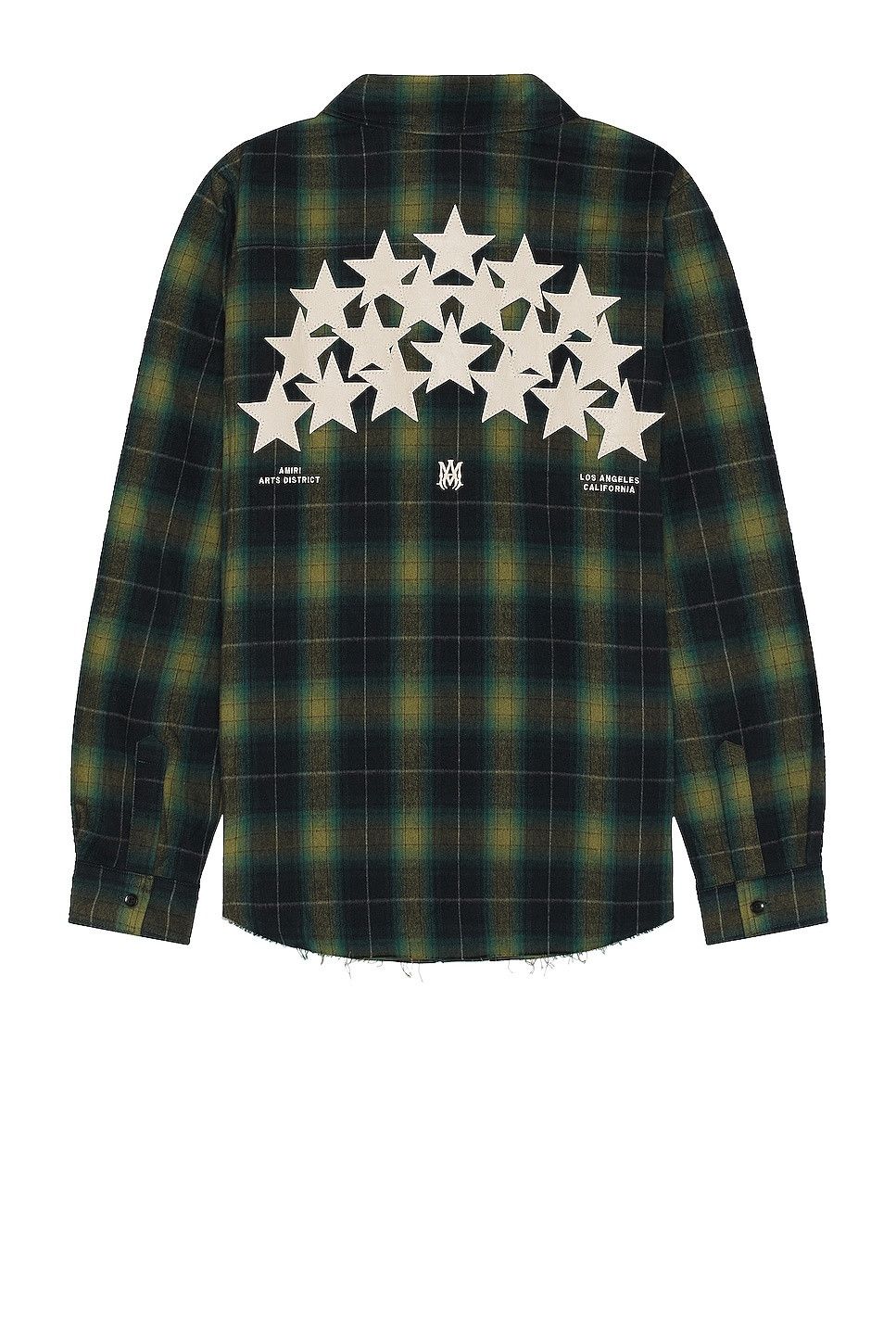 oc11z0225 Star Flannel Shirt in Multicolor