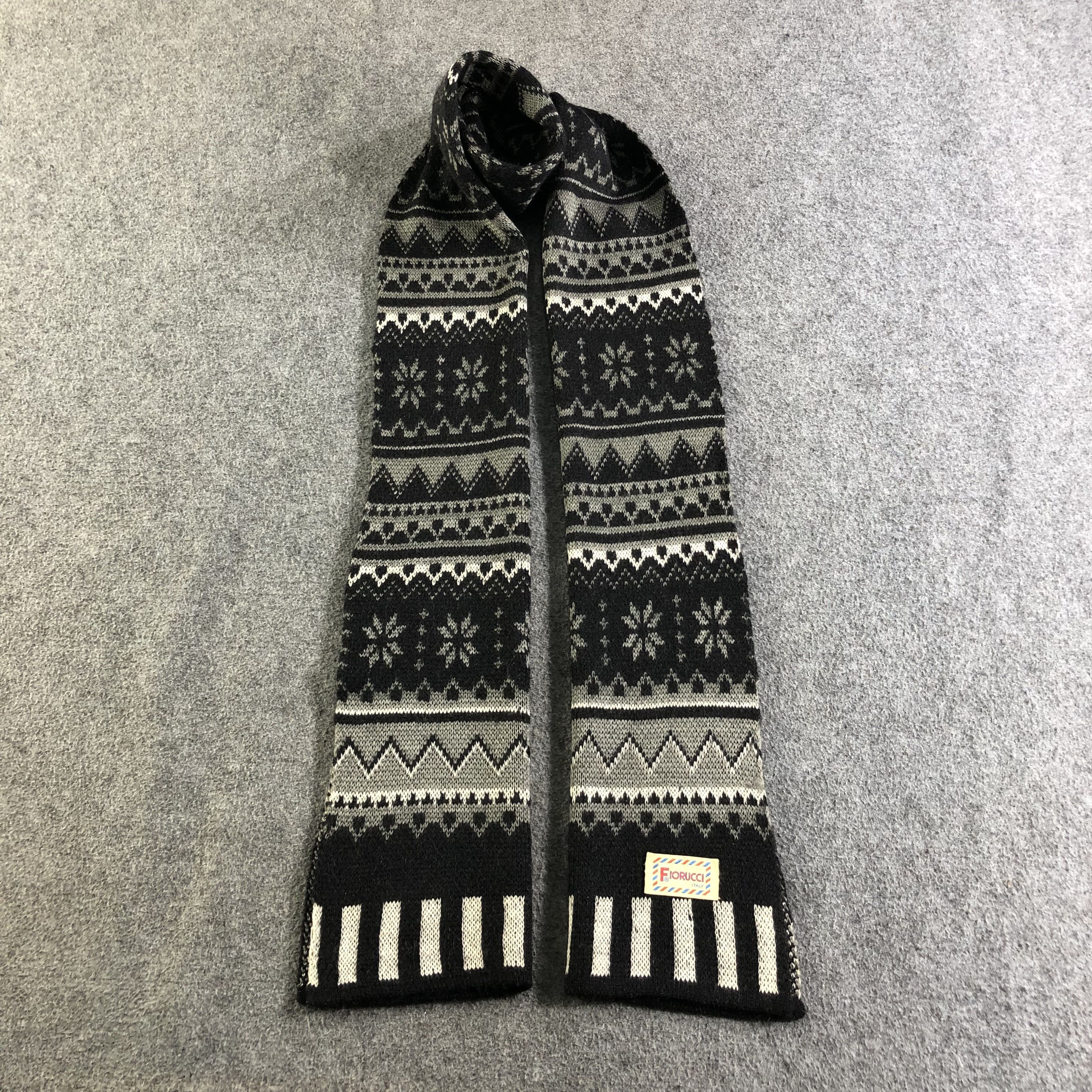 Fiorucci Fiorucci Navajo Scarf Muffler Neckwear V2602 Size ONE SIZE - 1 Thumbnail