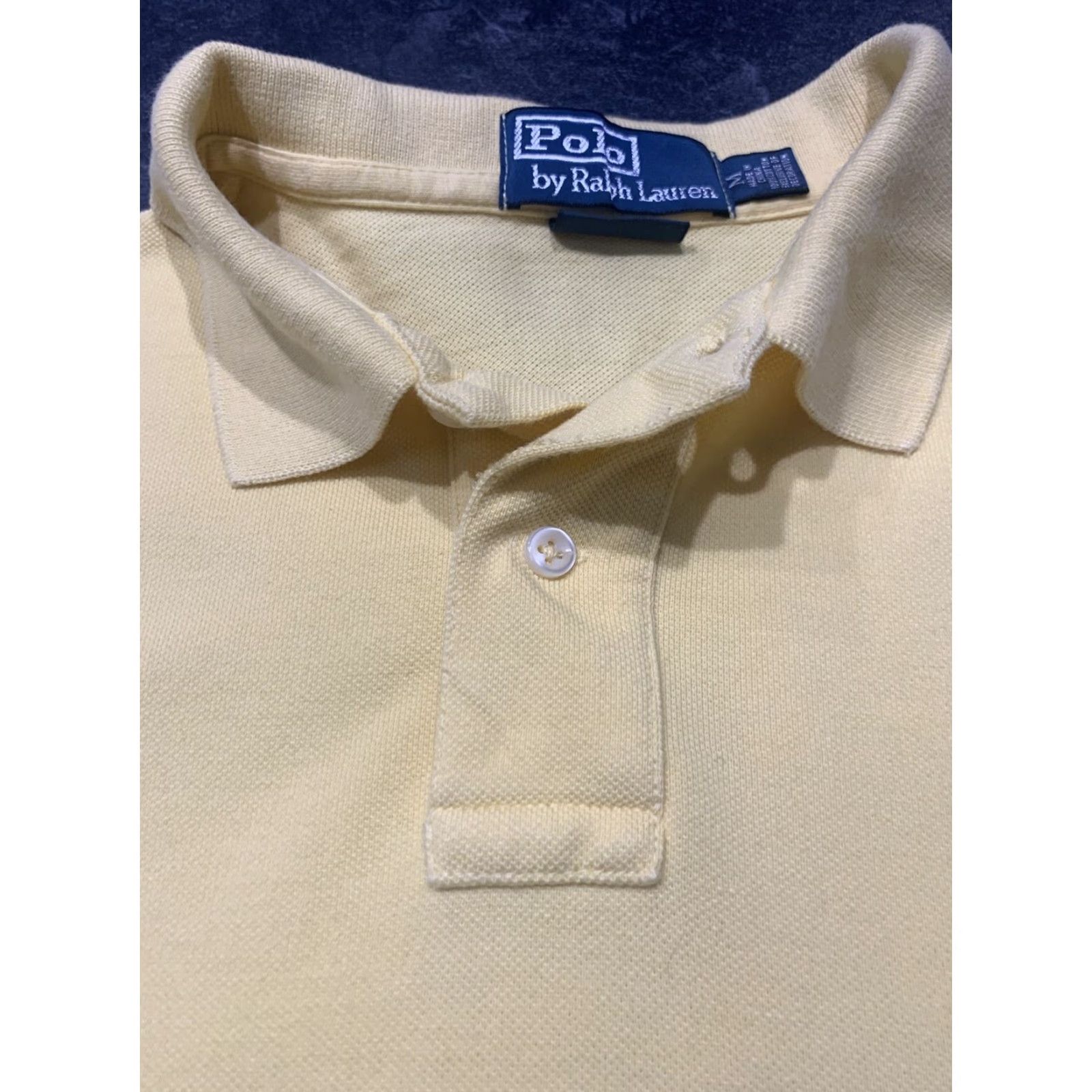 Polo Ralph Lauren Polo Ralph Lauren Polo Shirt Medium Yellow Custom Fit Mens Size US M / EU 48-50 / 2 - 5 Thumbnail