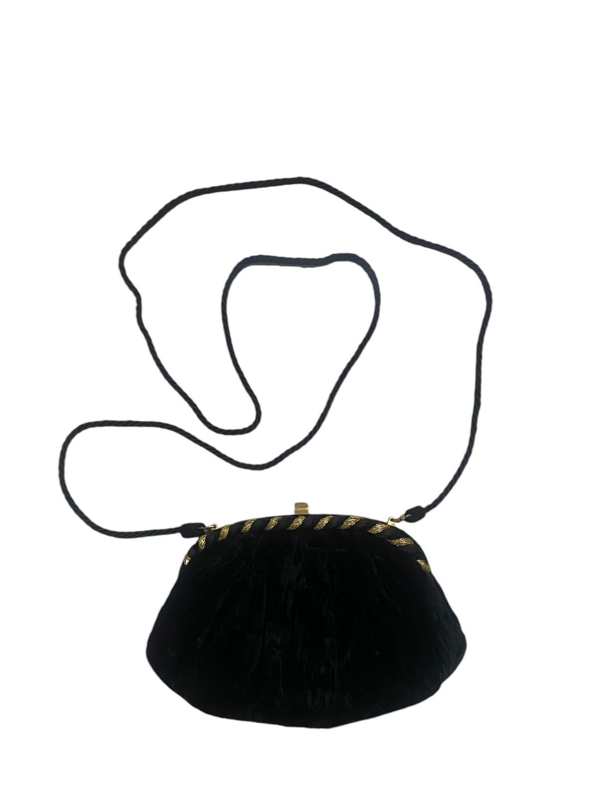 Fendi 90s Vintage Fendi Sas Velvet Crossbody Bag Size ONE SIZE - 1 Thumbnail