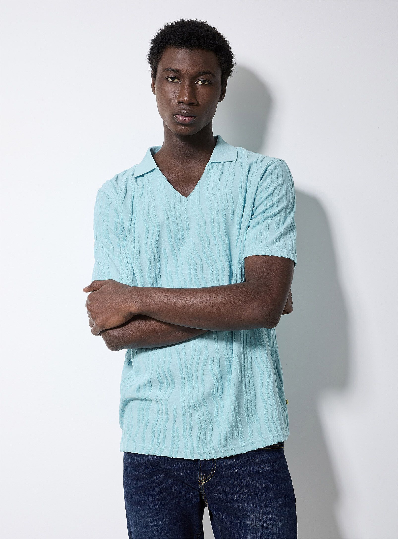 Scotch & Soda BNWT SS25 SCOTCH & SODA TERRY JOHNNY COLLAR POLO S Size US S / EU 44-46 / 1 - 1 Thumbnail
