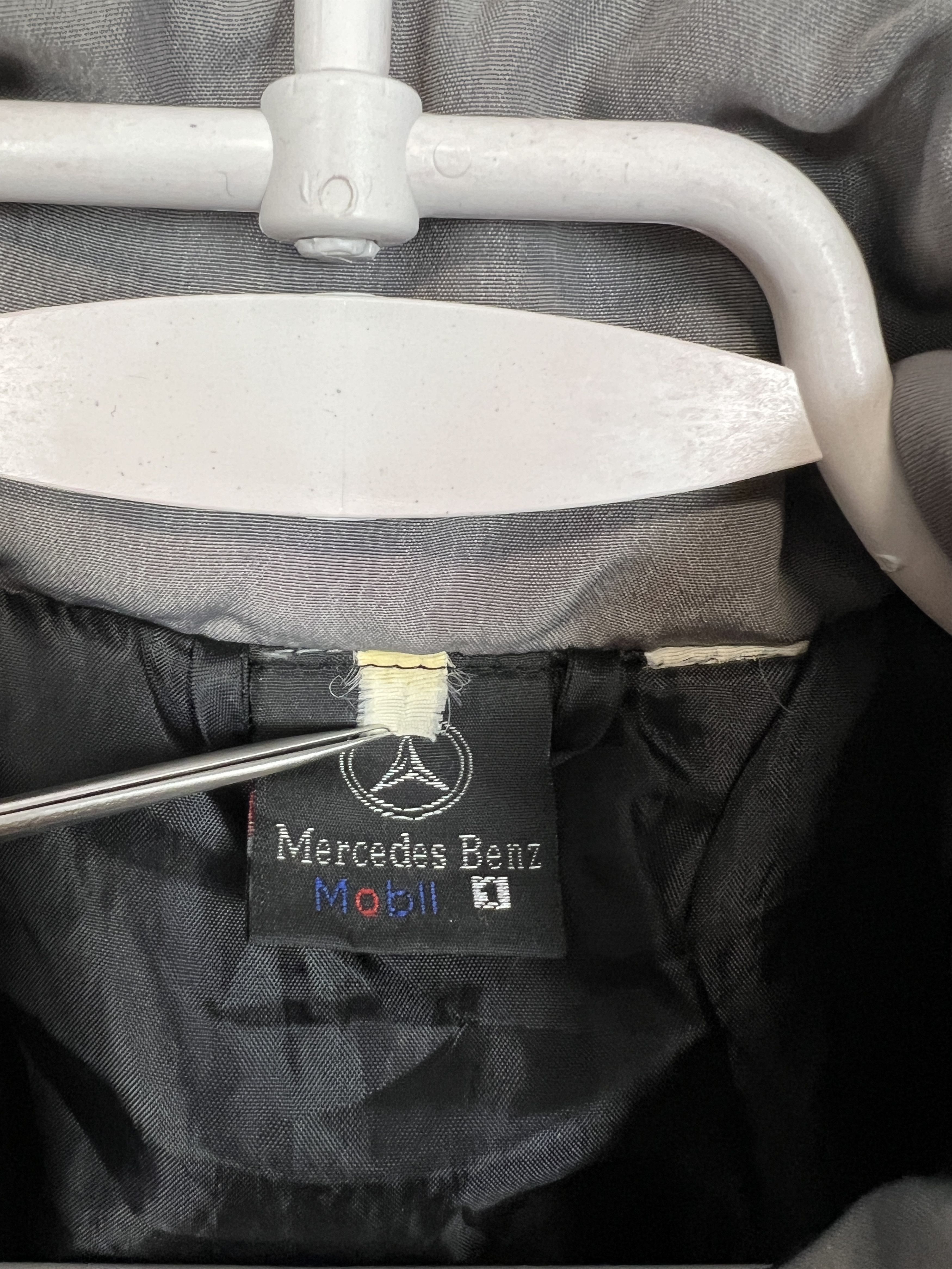 Mercedes-Benz Vintage Mercedes Benz Racing Formula 1 Bomber Warsteiner Size XS / US 0-2 / IT 36-38 - 10 Thumbnail