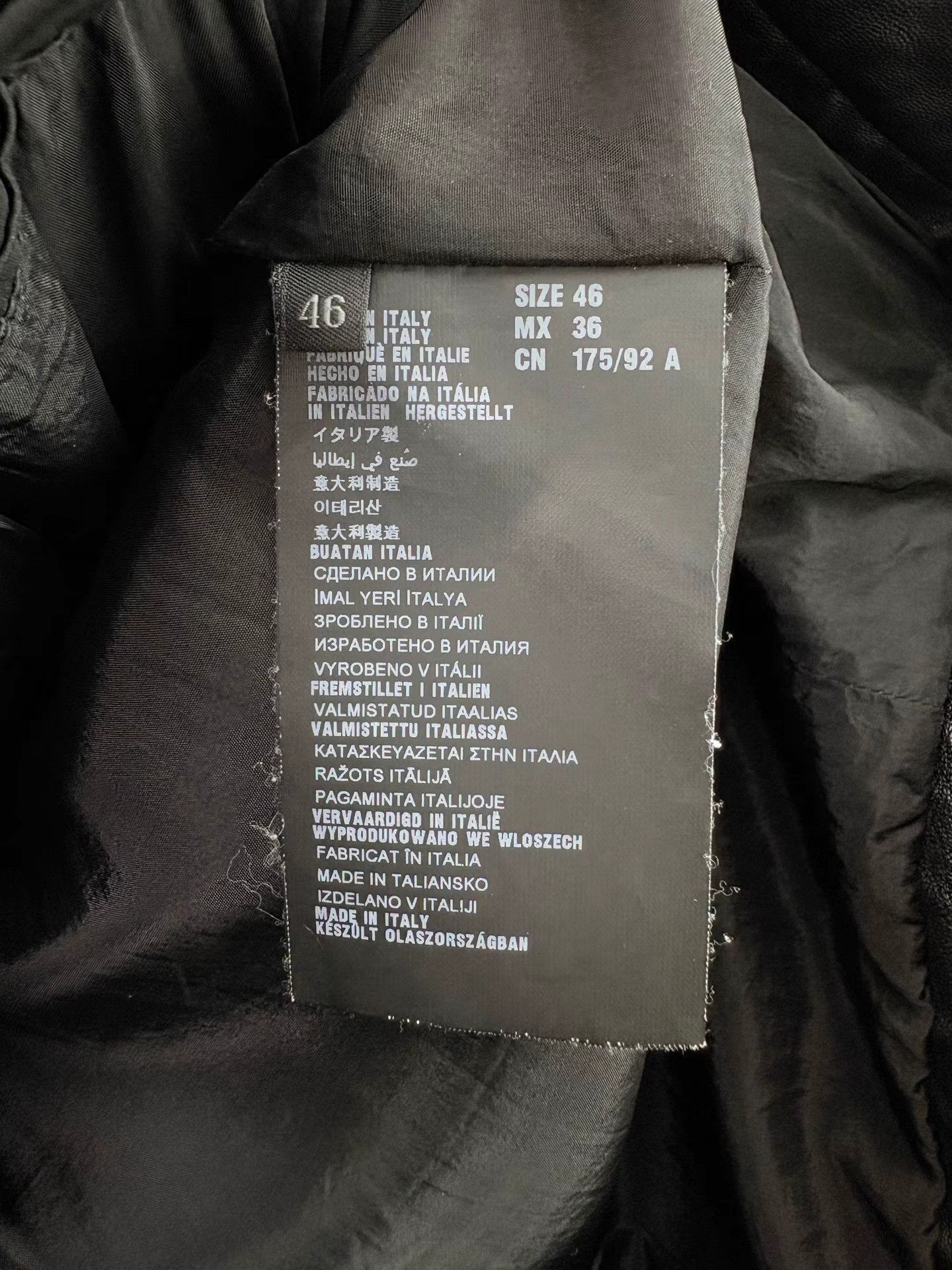 Prada PRADA Leather Jacket K1 Size US S / EU 44-46 / 1 - 4 Thumbnail