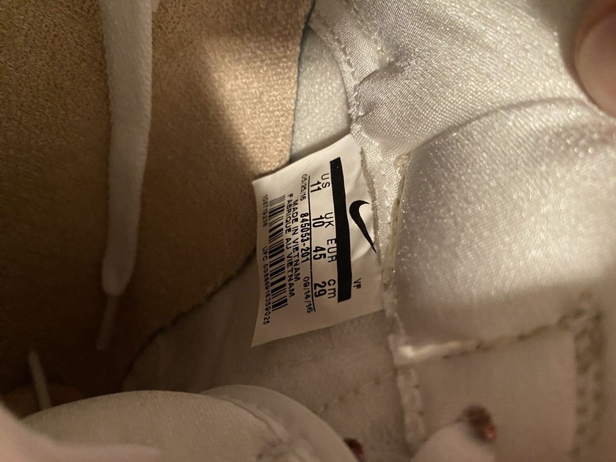 Kith × Nike Nike Air Force 1 Low Retro Linen x Kith 2016 Sz 11 Size US 11 / EU 44 - 9 Thumbnail