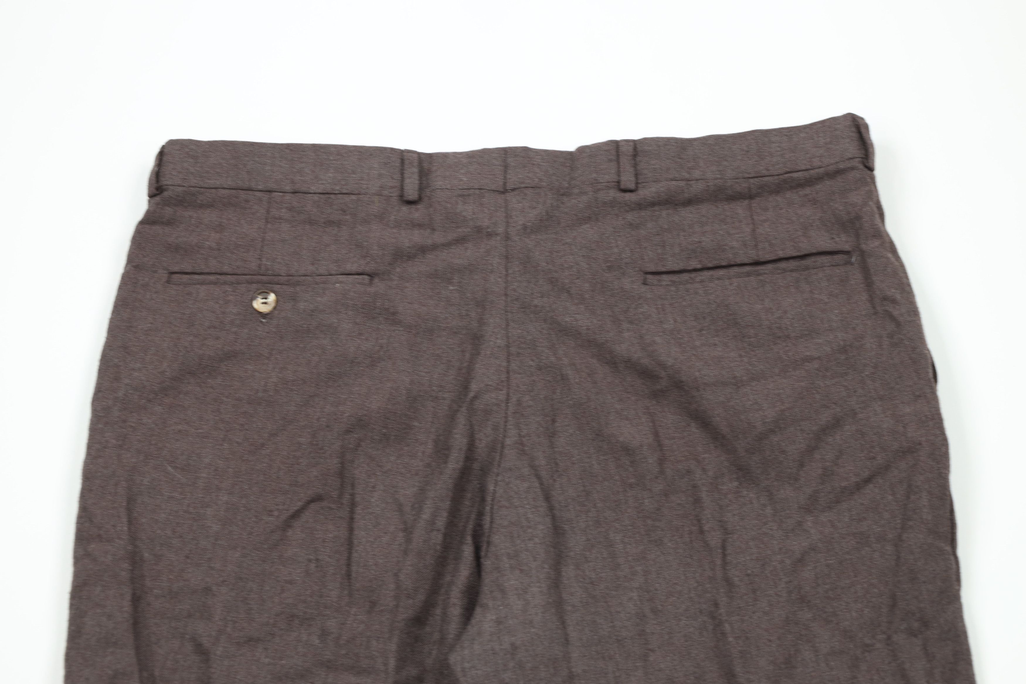 Vintage Vintage 70s Streetwear Bell Bottoms Chino Pants Brown USA Size US 38 / EU 54 - 10 Thumbnail