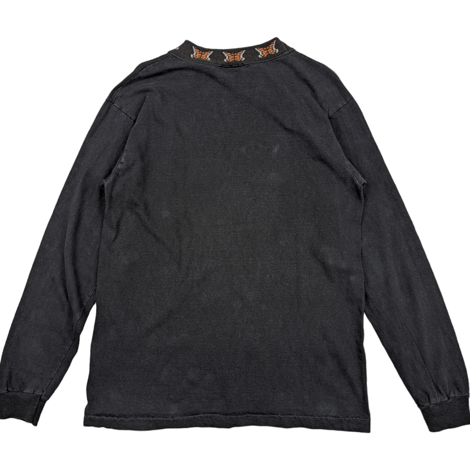Vintage NATIONAL WILDLIFE Butterfly Animal Tee Long Sleeve T-Shirt Size US S / EU 44-46 / 1 - 7 Thumbnail