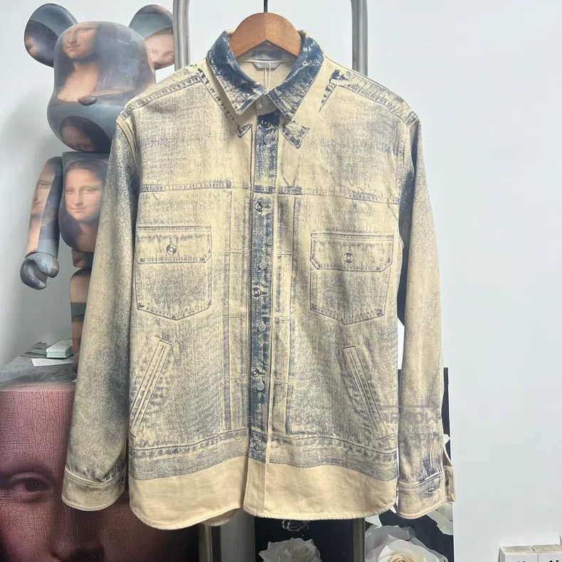 Dior Dior Size38 Make old and new denim shirt jackets Size US XXS / EU 40 - 1 Thumbnail