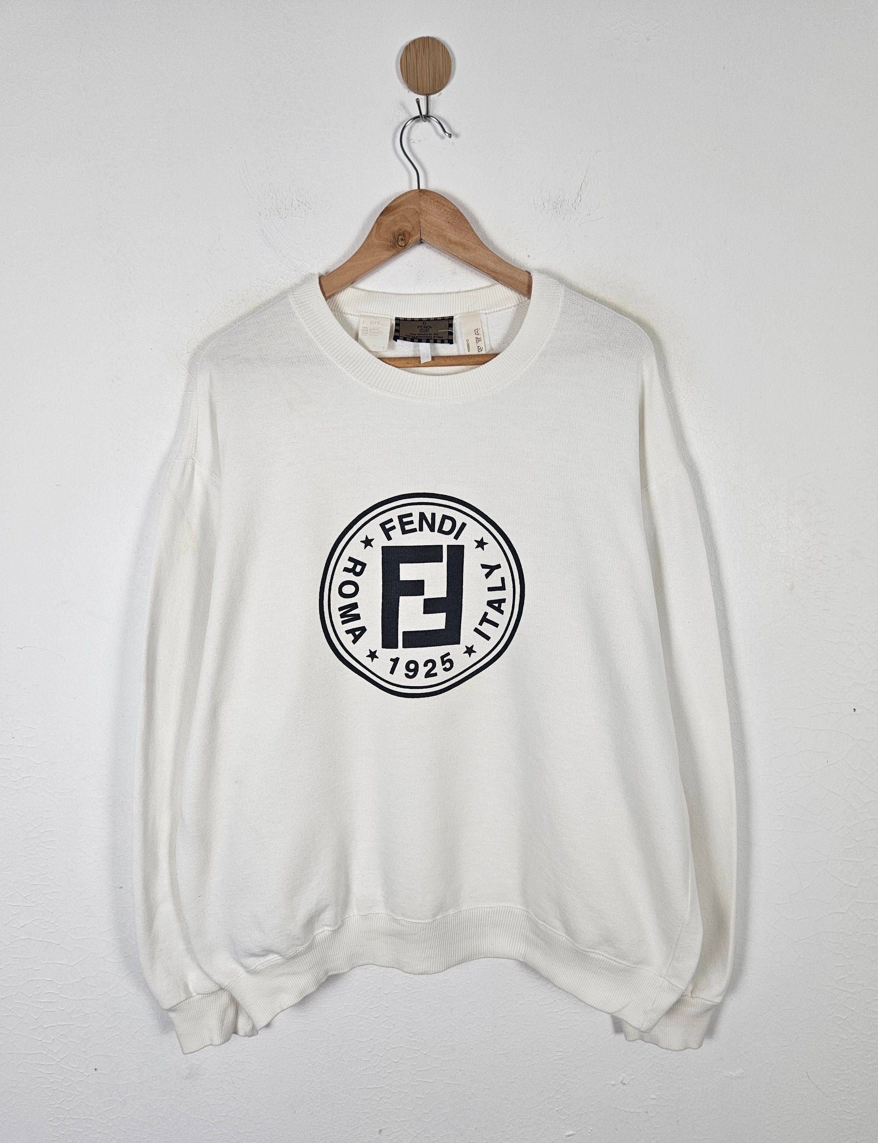 Fendi Vintage Fendi Roma sweatshirt Size US XL / EU 56 / 4 - 1 Thumbnail