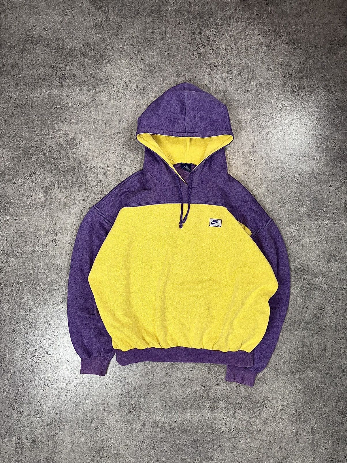 Nike × Vintage Nike 80s vintage usa boxy y2k hoodie Size US M / EU 48-50 / 2 - 1 Thumbnail