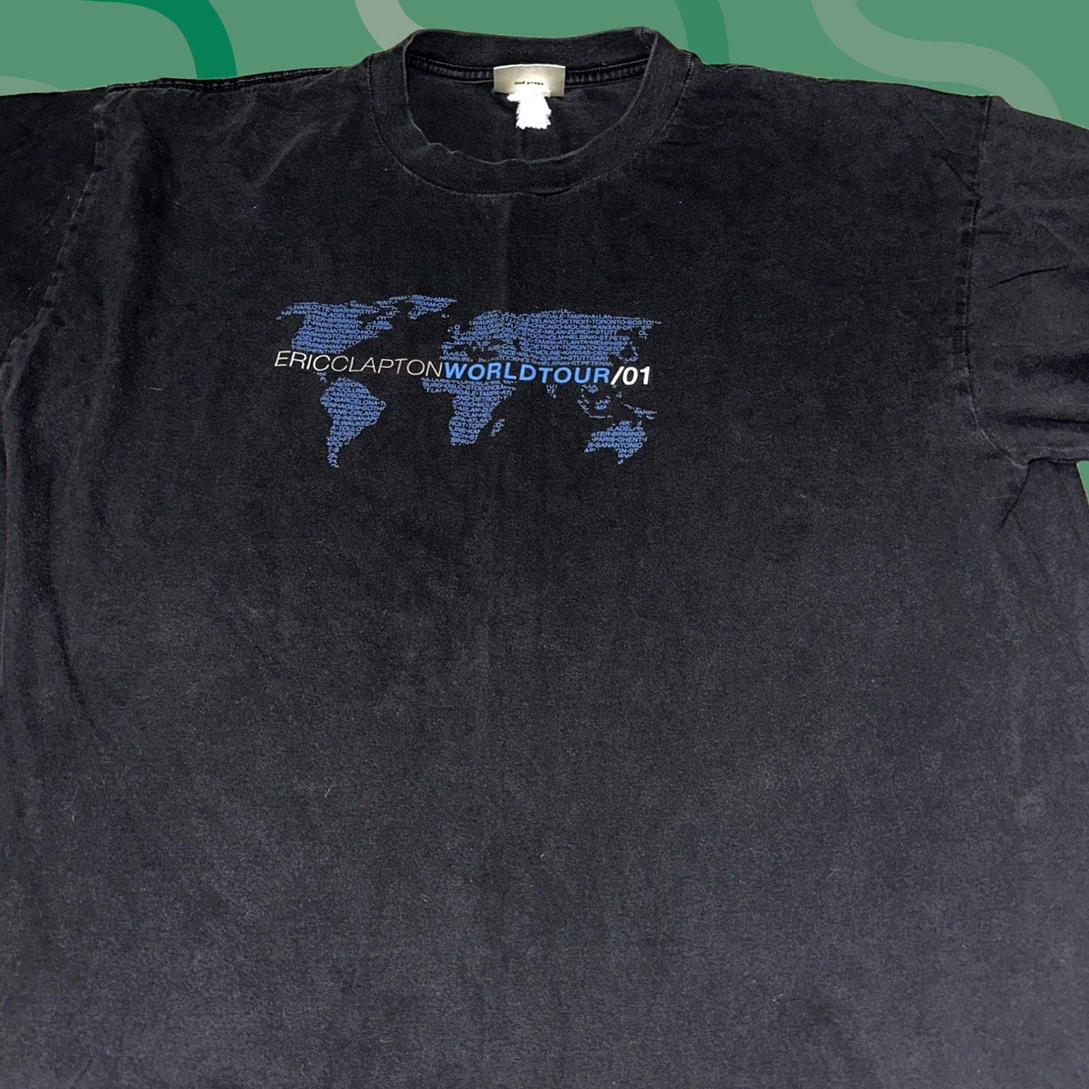 Vintage Vintage 90s Rock Japan Tour, George Harrison–Eric Clapto