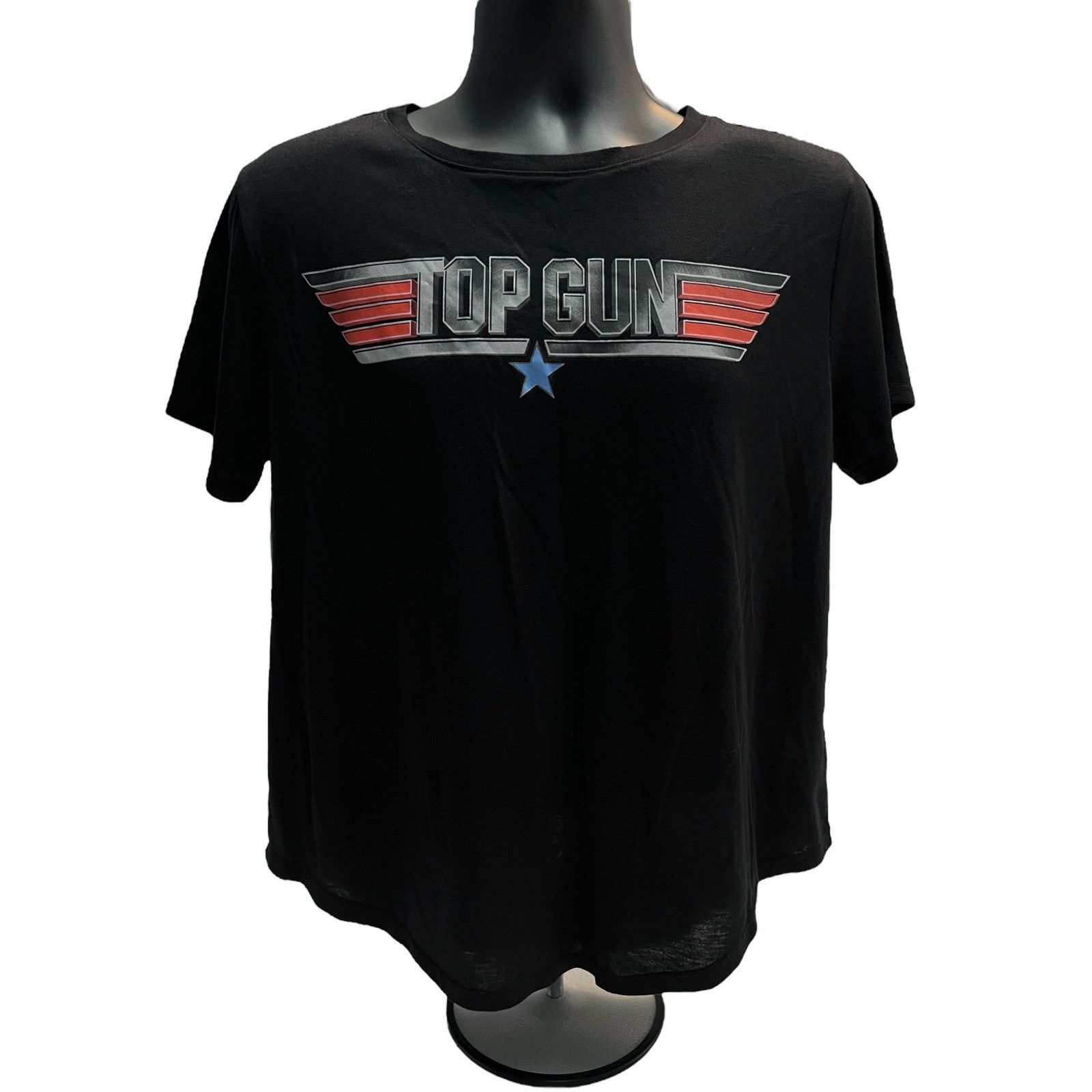 Other Woman’s Top Gun Black T-Shirt Size XXL / US 16-18 / IT 52-54 - 1 Thumbnail