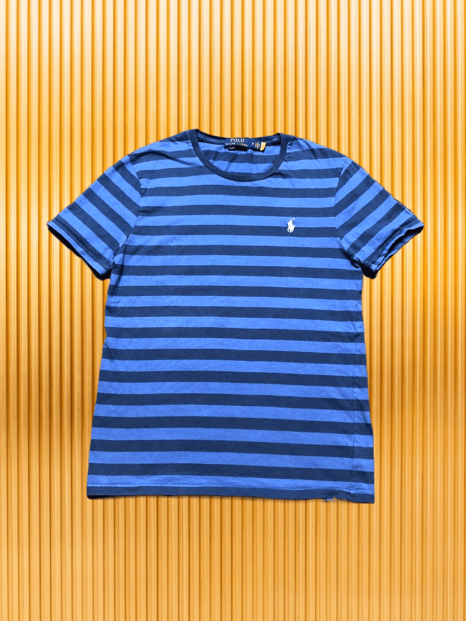 Polo Ralph Lauren Vintage T-shirt striped Polo Ralph Lauren Y2K custom fit Size US M / EU 48-50 / 2 - 1 Thumbnail