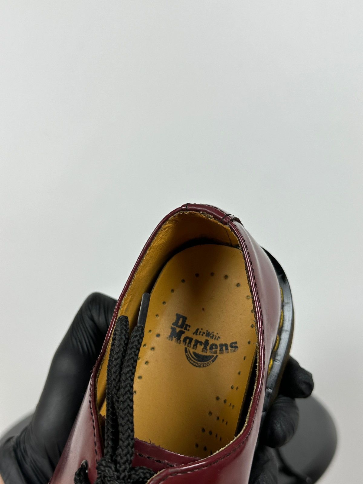 Dr. Martens Dr Martens Cherry Red Leather Oxford Casual Shoes 11838 Size US 7 / IT 37 - 23 Thumbnail