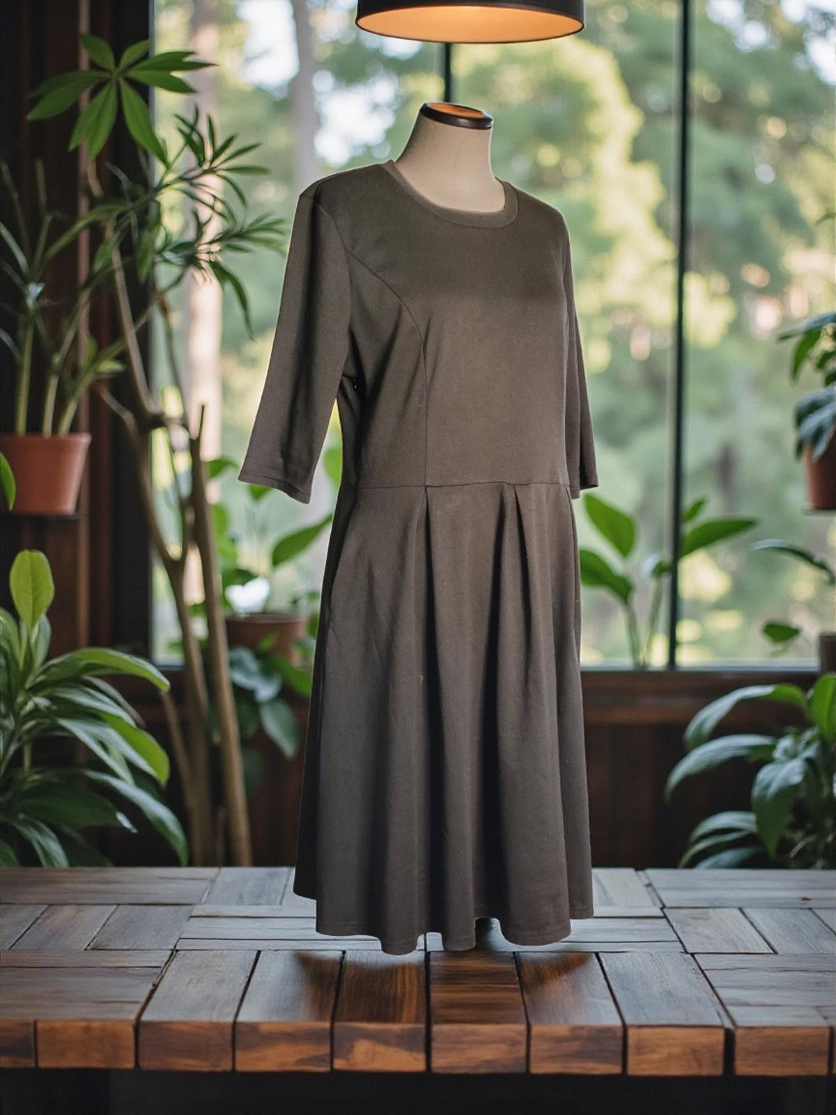 Other Oxiuly Fashion Chic Black Dress Size XL Size XL / US 12-14 / IT 48-50 - 4 Thumbnail