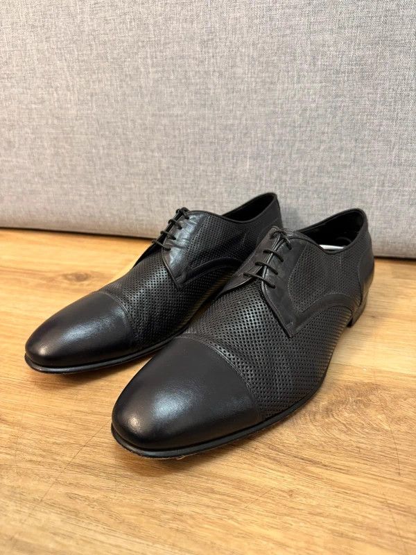 Franceschetti Franceschetti 1926 Italy Lace Up Derby Leather Formal Shoe46 Size US 13 / EU 46 - 6 Thumbnail