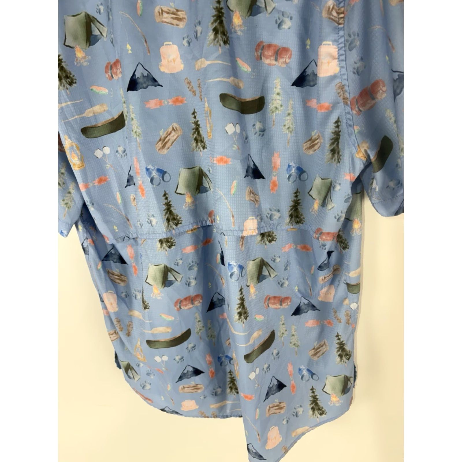Vintage Ocean Coast Ocean Coast Fishing Button Up Men’s Size M Gear Multi Size US M / EU 48-50 / 2 - 6 Thumbnail