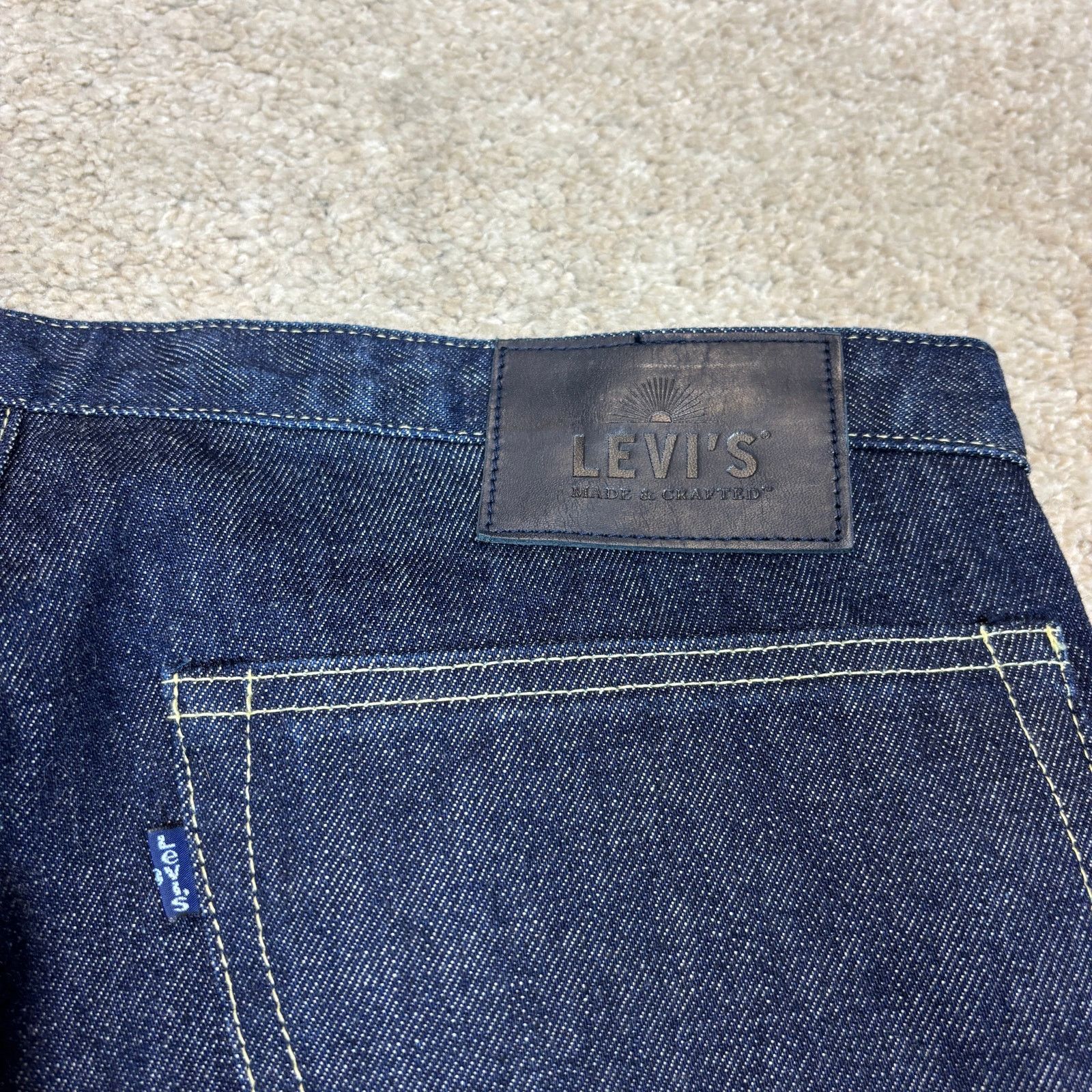 Levi's Made & Crafted Levi's Made and Crafted Slim Jeans 32x30 Minimalist Casual Size US 32 / EU 48 - 4 Thumbnail