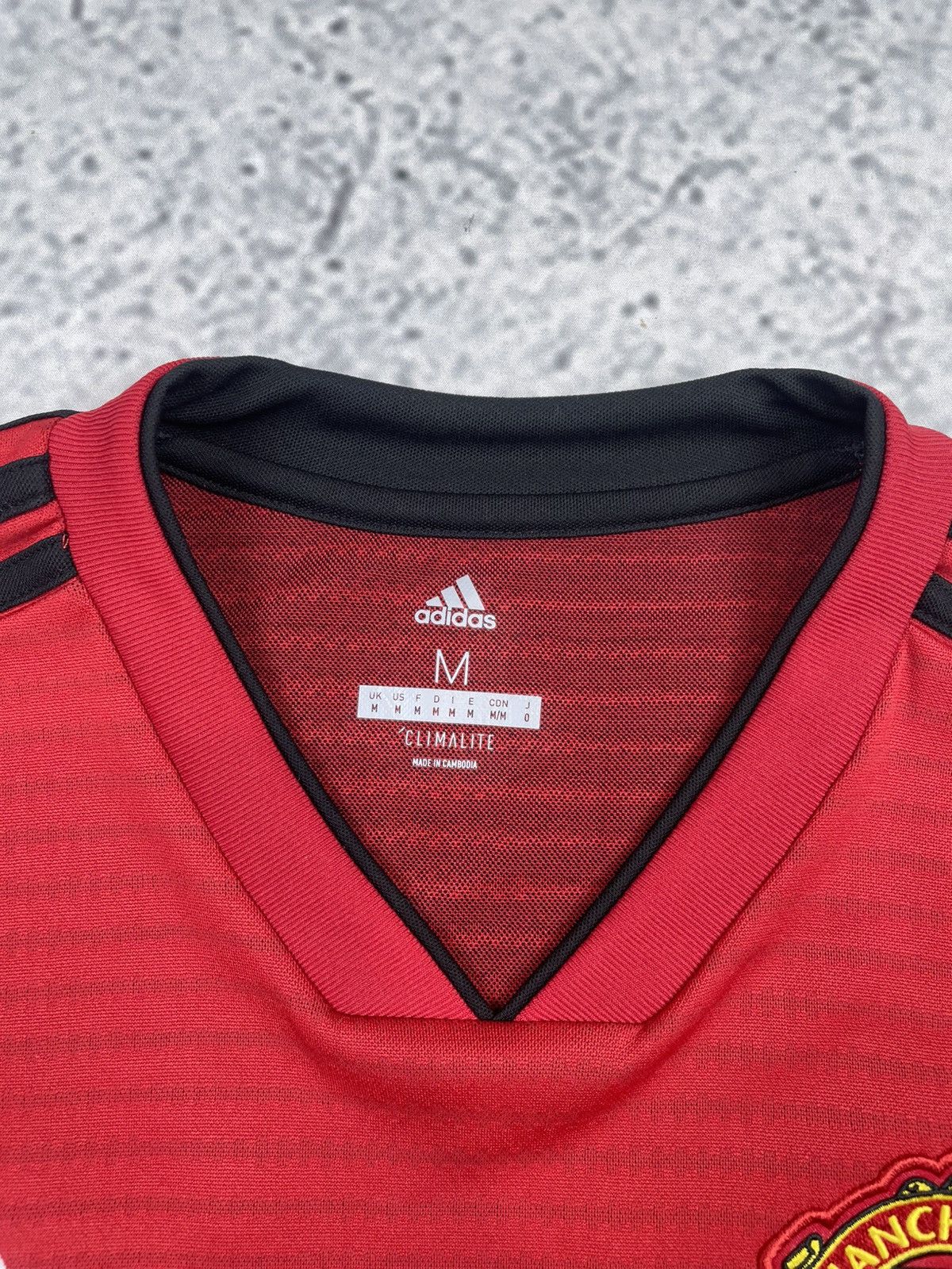 Adidas Adidas M Manchester UTD Long Sleeve Jersey #10 Rashford eg Size US M / EU 48-50 / 2 - 3 Thumbnail