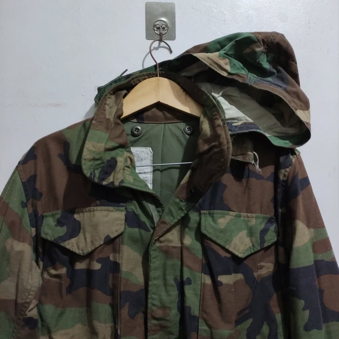 Other Vintage M-65 Field Jacket, Woodland Camo Size US M / EU 48-50 / 2 - 12 Thumbnail