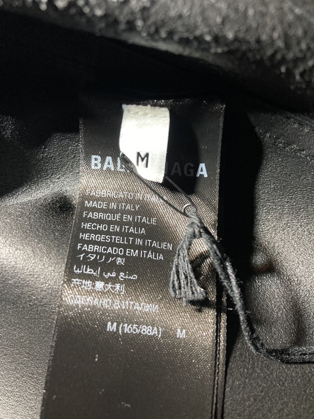 Balenciaga New 2023 Balenciaga Loose Leather Trucker Jacket Demna Crop Size US M / EU 48-50 / 2 - 7 Thumbnail