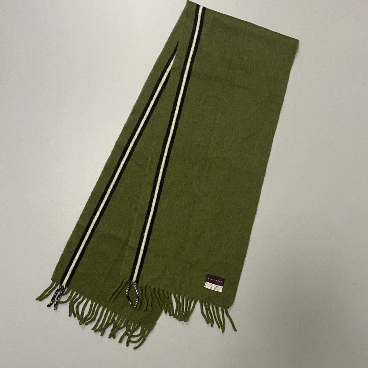 Alex Begg Made in Scotland 80% Wool Scarf Unisex - Main Image