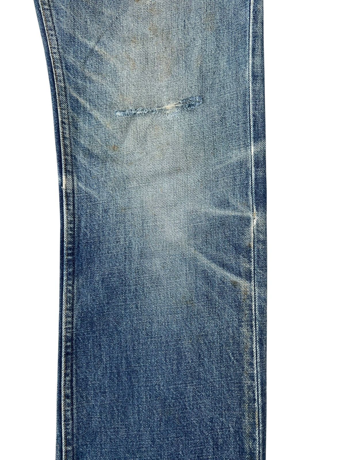 Helmut Lang Vintage Helmut Lang GLJeans Aging Distress Mud Denim Jeans Size US 29 - 13 Thumbnail