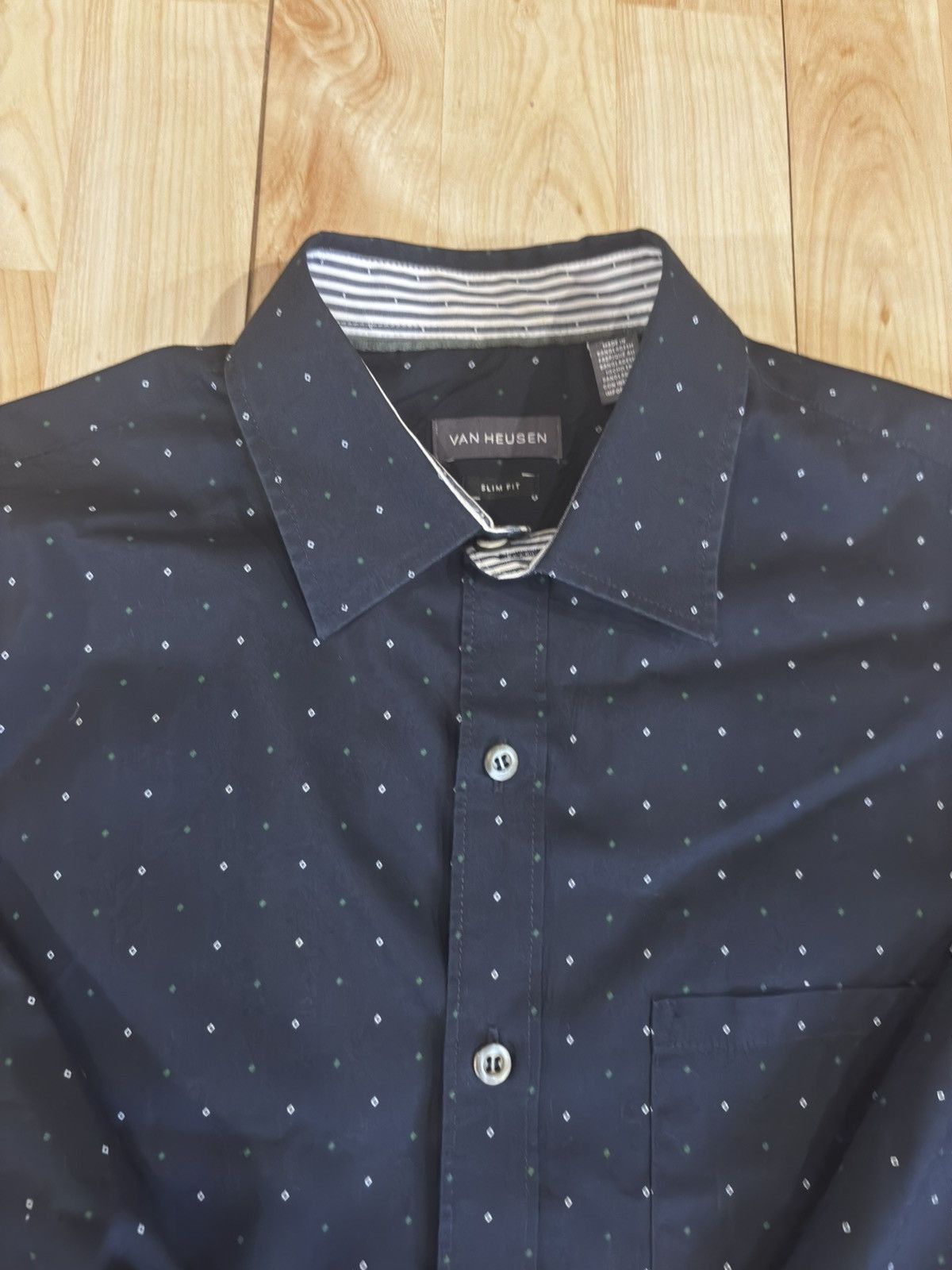 Van Heusen Van Heusen dress shirt.os-272 Size US XS / EU 42 / 0 - 2 Thumbnail