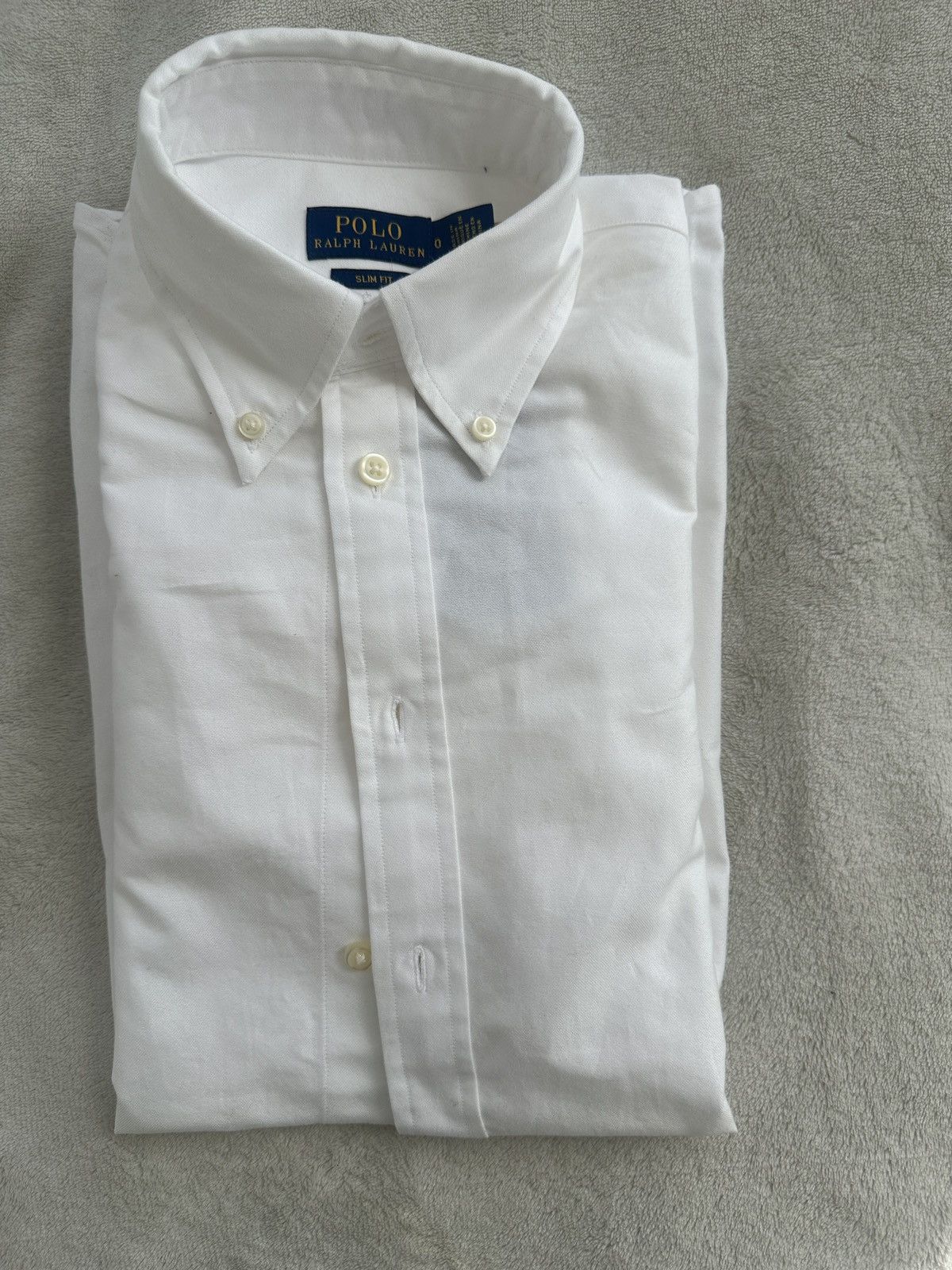 Polo Ralph Lauren White oxford button down shirt Size XS / US 0-2 / IT 36-38 - 1 Thumbnail