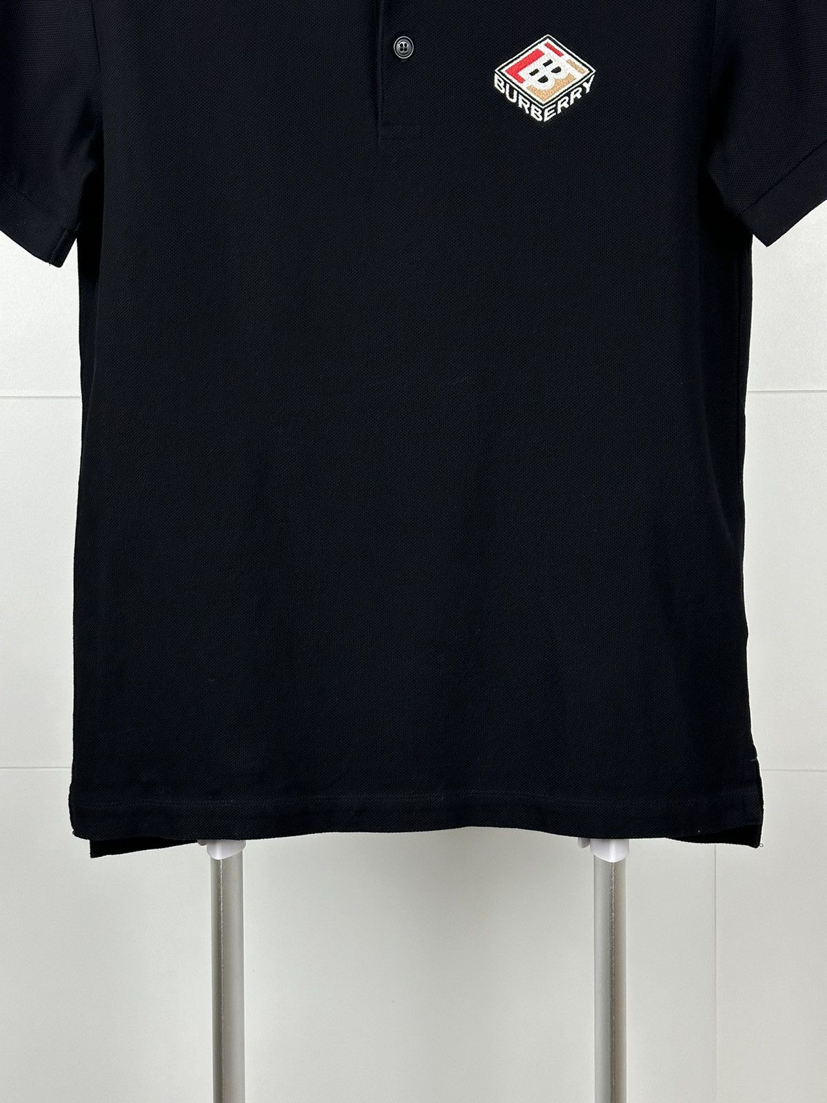 Burberry × Burberry Prorsum Burberry MEN polo t-shirt black grapphic print logo TB Size US S / EU 44-46 / 1 - 4 Thumbnail