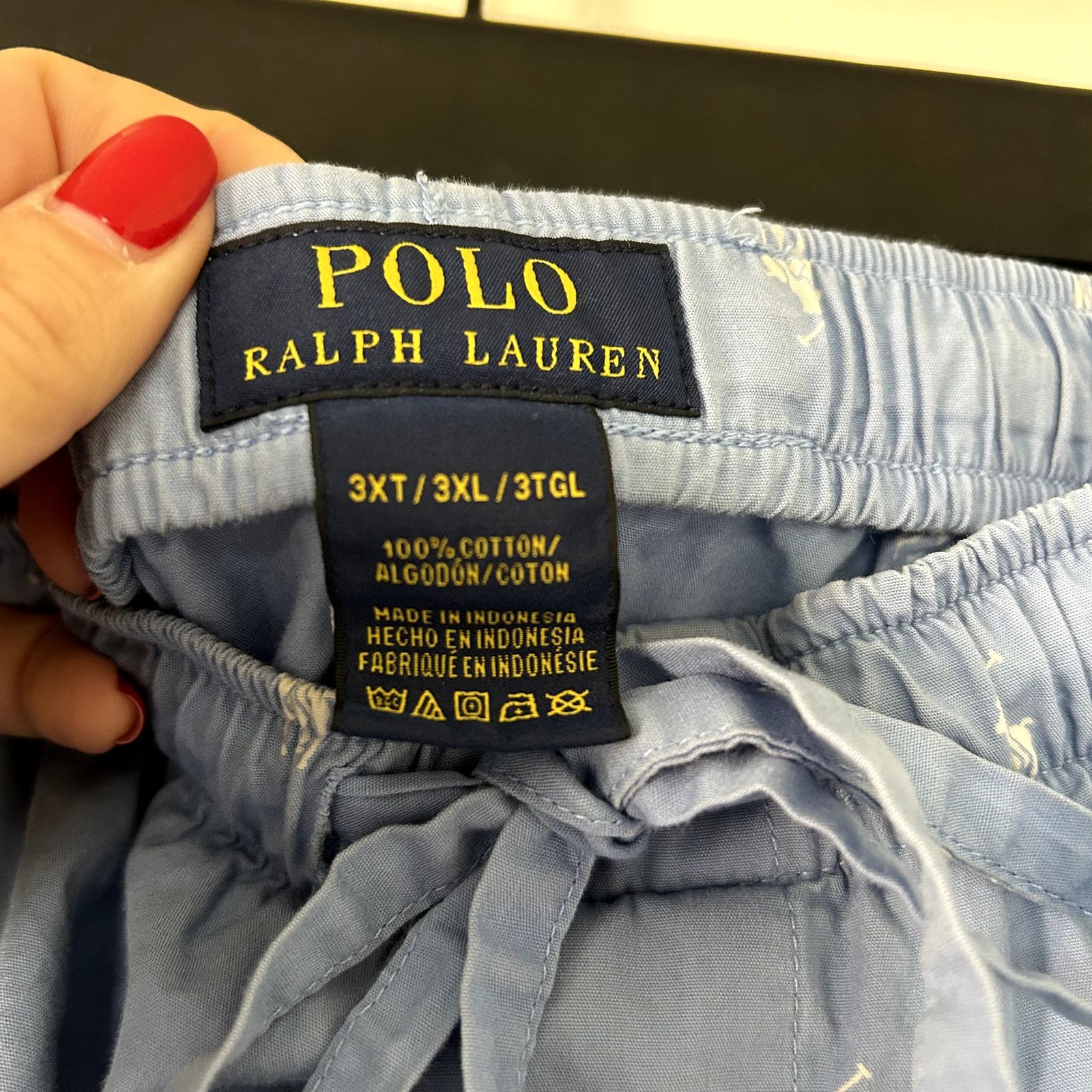 Polo Ralph Lauren Men's Polo Ralph Lauren all over printed pajama pants 3XL Size US 44 / EU 60 - 2 Thumbnail