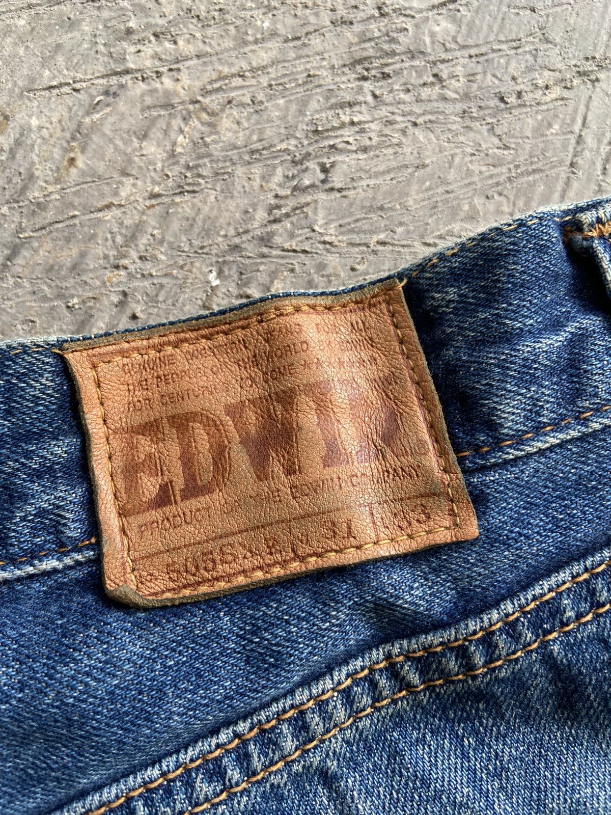 Edwin 1990s Edwin 505S - Vintage Ripped Selvedge Denim Pants Size US 31 - 14 Thumbnail