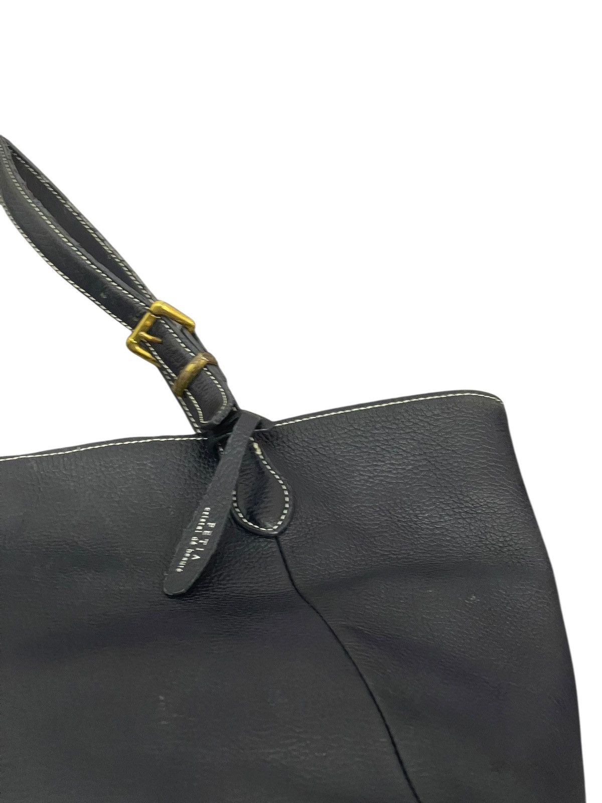 Genuine Leather Full Leather Fetia Tote Shoulder Bag 2🟩1 Size ONE SIZE - 16 Thumbnail