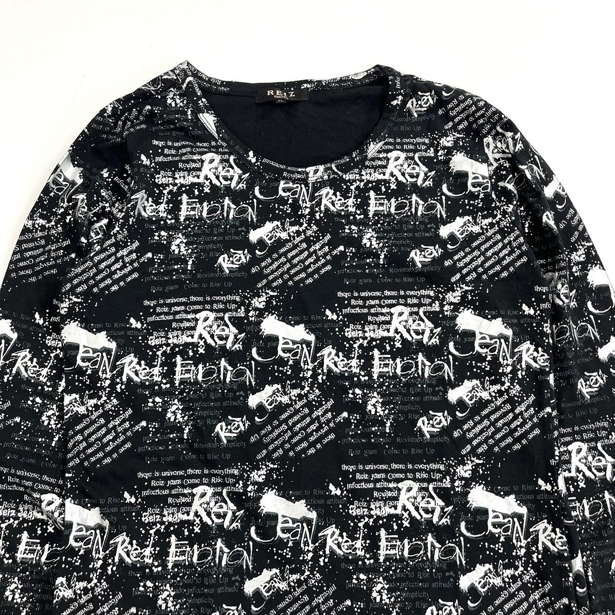 If Six Was Nine Reiz Emotionlike Poem Gothic Grunge Punk Lgb Style Long Tee Size US S / EU 44-46 / 1 - 2 Thumbnail