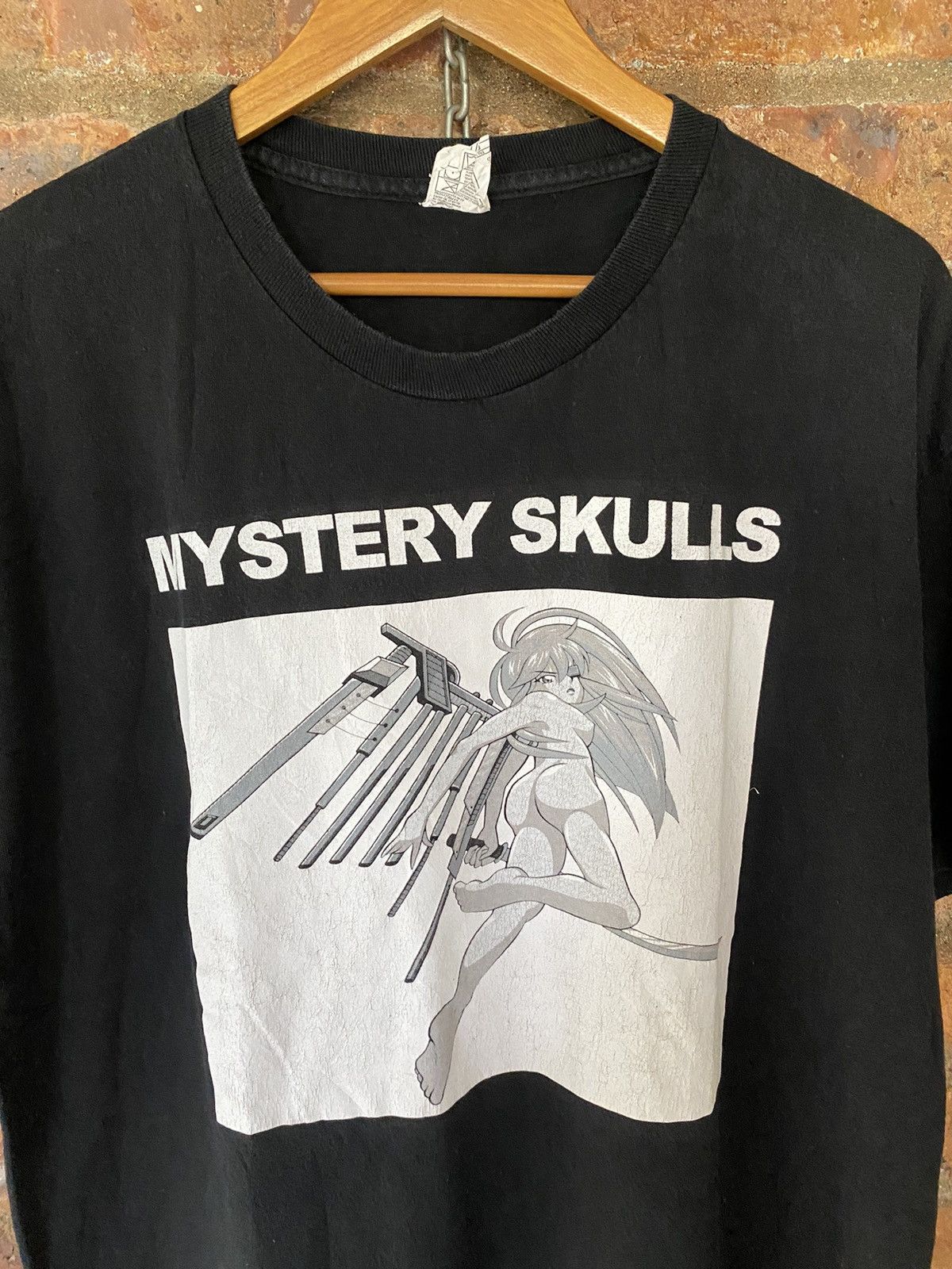 Anime 🔥🔥🔥Rare Vintage Mystery Skulls Cyberpunk sex la blue gril Size US XL / EU 56 / 4 - 4 Thumbnail