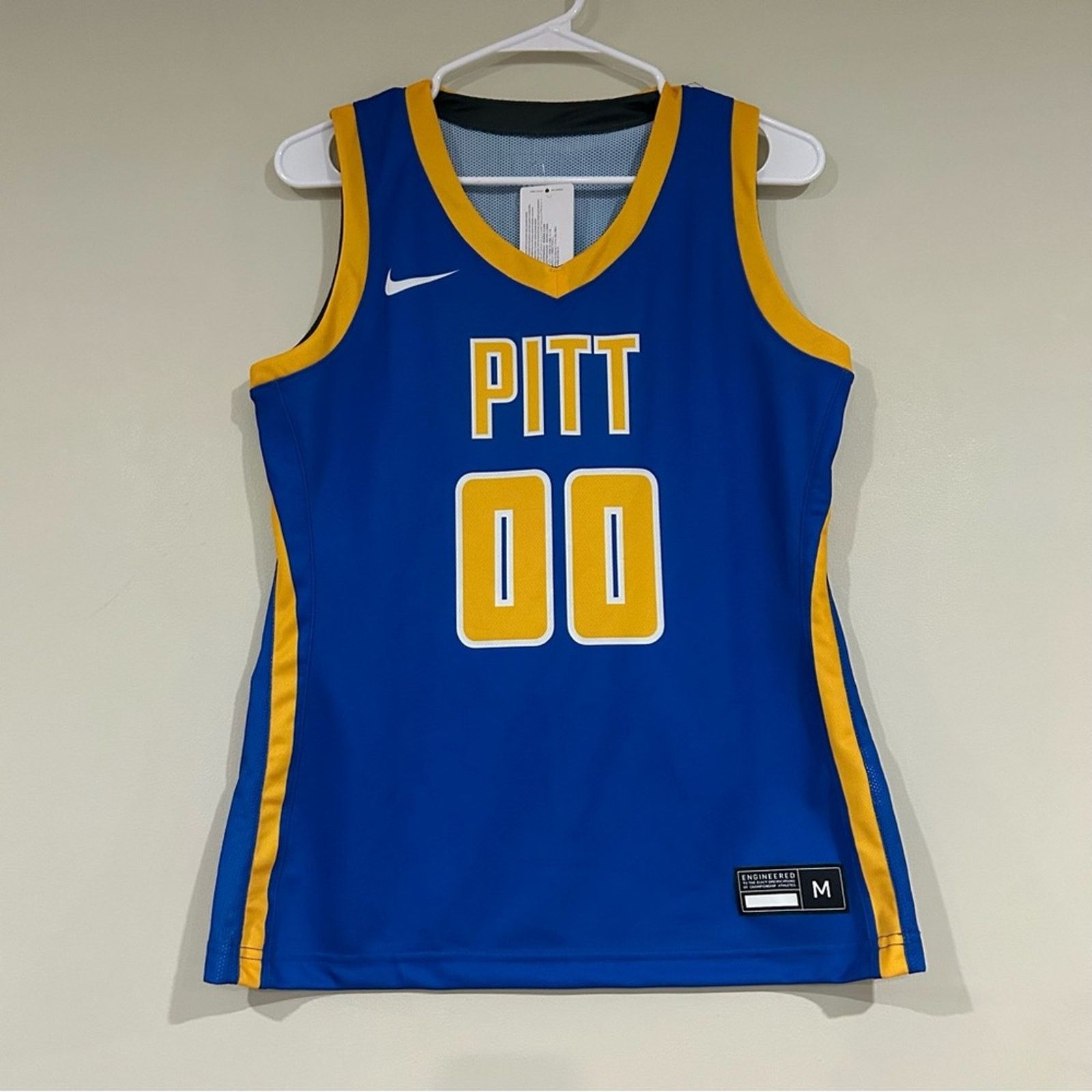 Nike Nike Pittsburgh Panthers Basketball Jersey Size M / US 6-8 / IT 42-44 - 1 Thumbnail