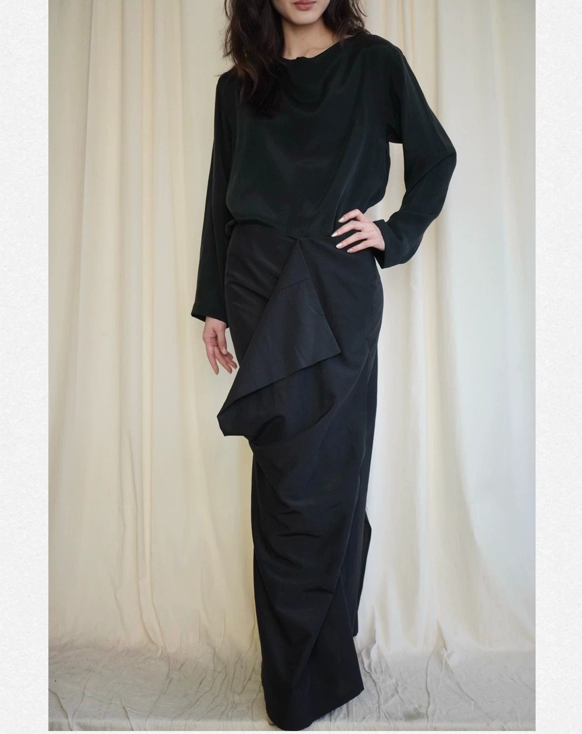 Issey Miyake Issey Miyake 1994SS Rare Double Silk Slit Top M Size M / US 6-8 / IT 42-44 - 2 Thumbnail