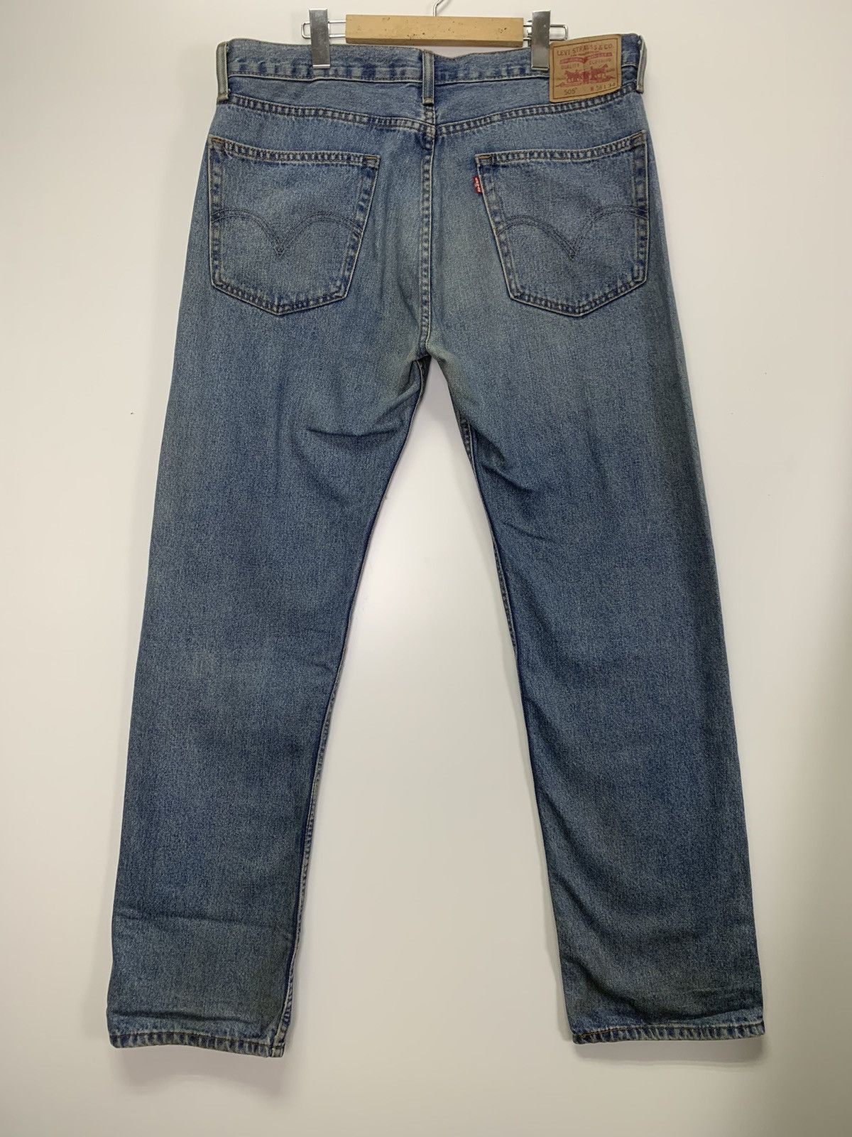 Levi's Vintage Clothing × Vintage Vintage 505 Levis Denim Size US 36 / EU 52 - 8 Thumbnail