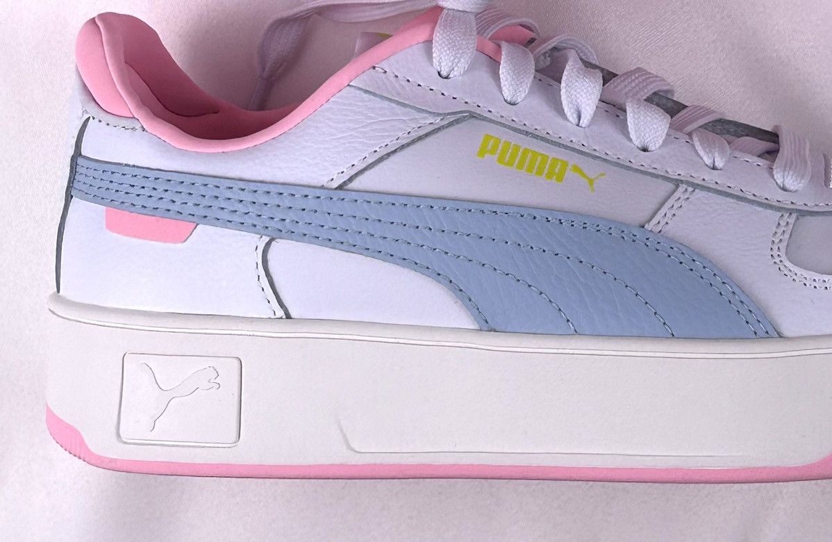 Puma Puma Carina Street Sneakers White Pink Women’s 7.5 New Size US 7.5 / IT 37.5 - 10 Thumbnail