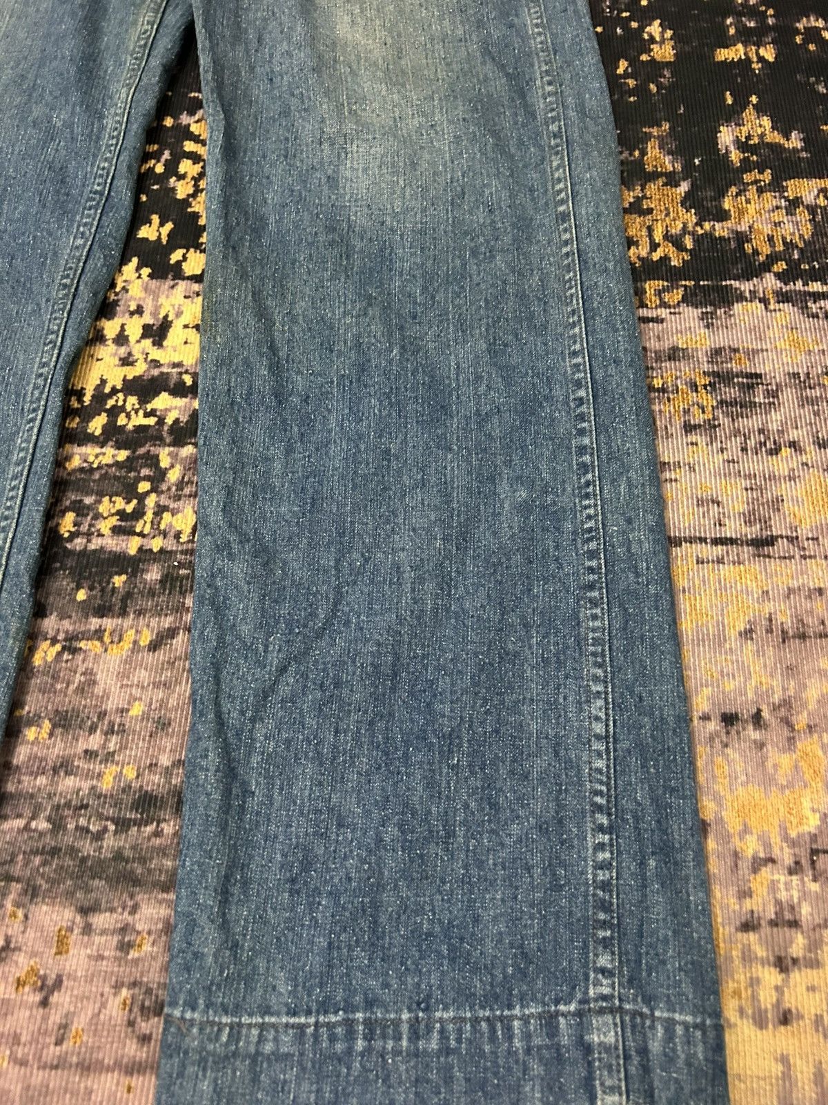 Indigo Vintage IDG Indigo Japan Washed Jeans Size US 32 / EU 48 - 4 Thumbnail