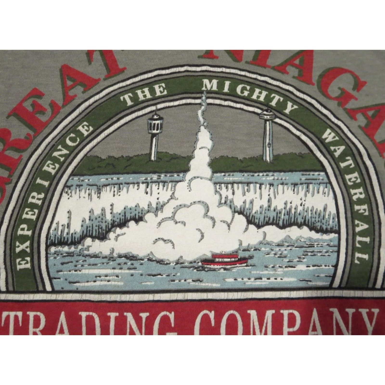 Vintage VTG 80s CANADA TRADING CO. NIAGARA FALLS T-SHIRT SMALL buttery soft Size US S / EU 44-46 / 1 - 4 Thumbnail