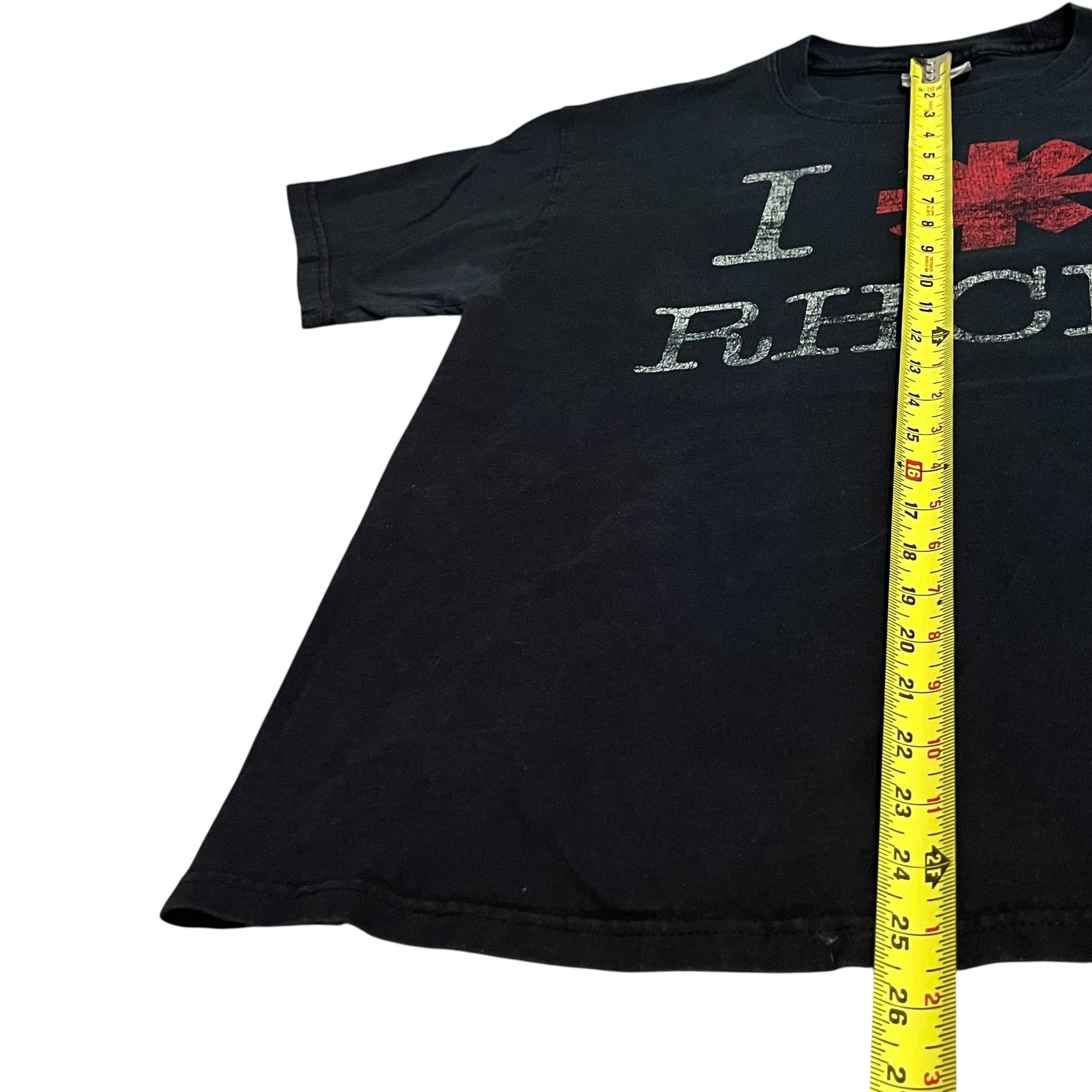 Band Tees VINTAGE Red Hot Chili Peppers " I Love RHCP " T Shirt Size US M / EU 48-50 / 2 - 3 Thumbnail