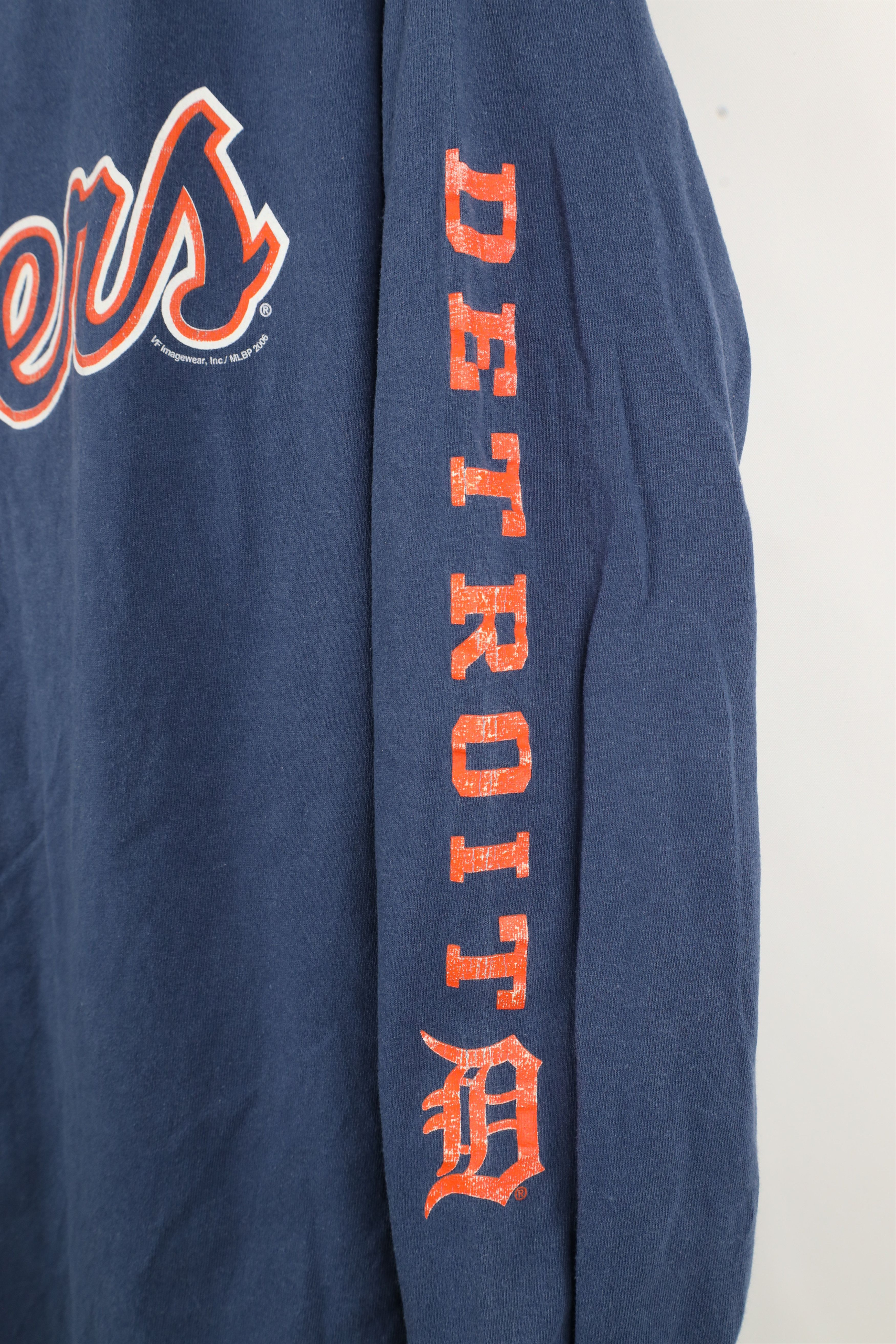 Vintage Vintage Y2K 2006 Detroit Tigers Baseball Long Sleeve T-Shirt Size US XL / EU 56 / 4 - 6 Thumbnail