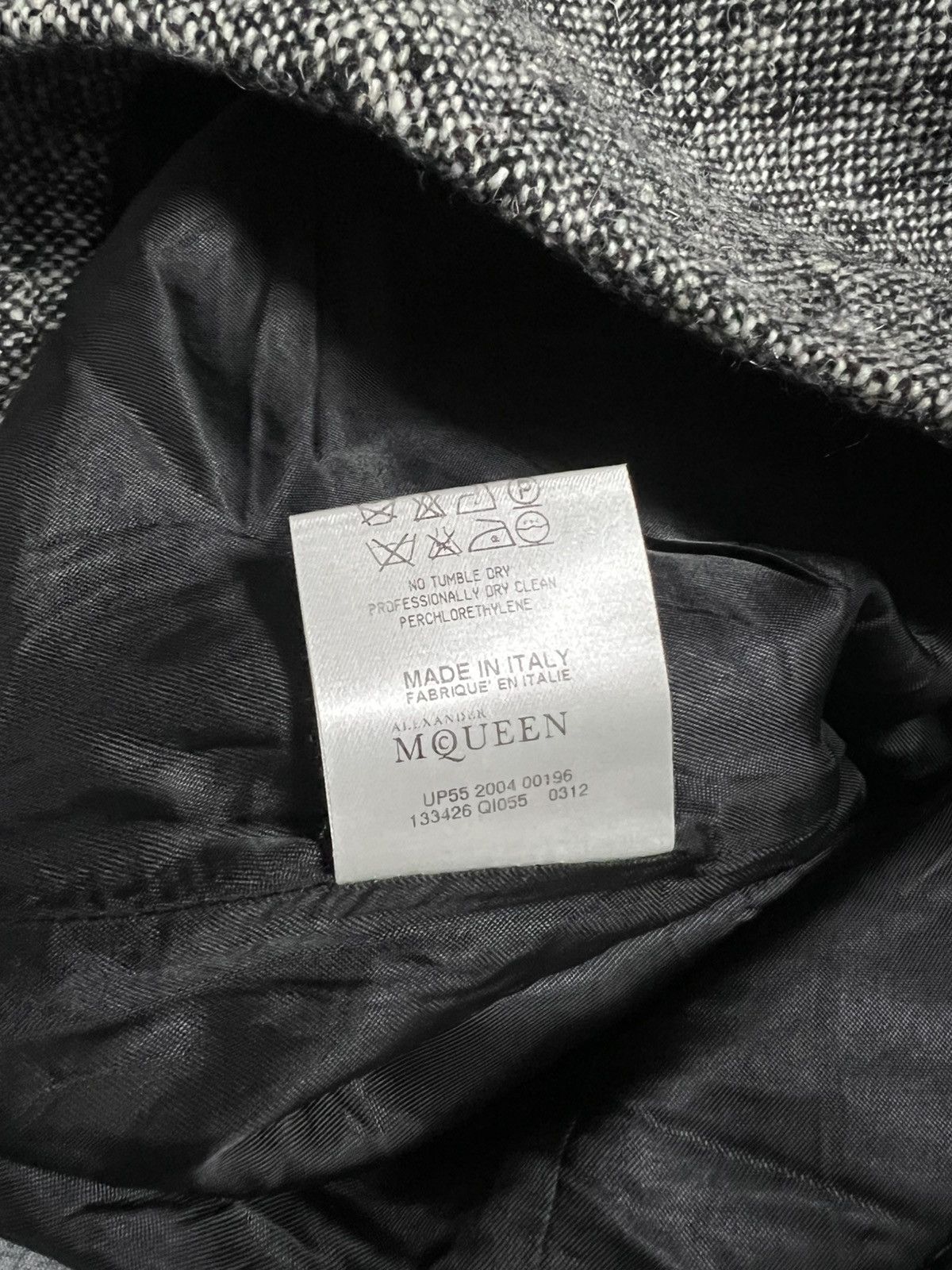 Alexander McQueen Alexander mcqueen wool skirt black white s/m vintage Size 27" / US 4 / IT 40 - 4 Thumbnail