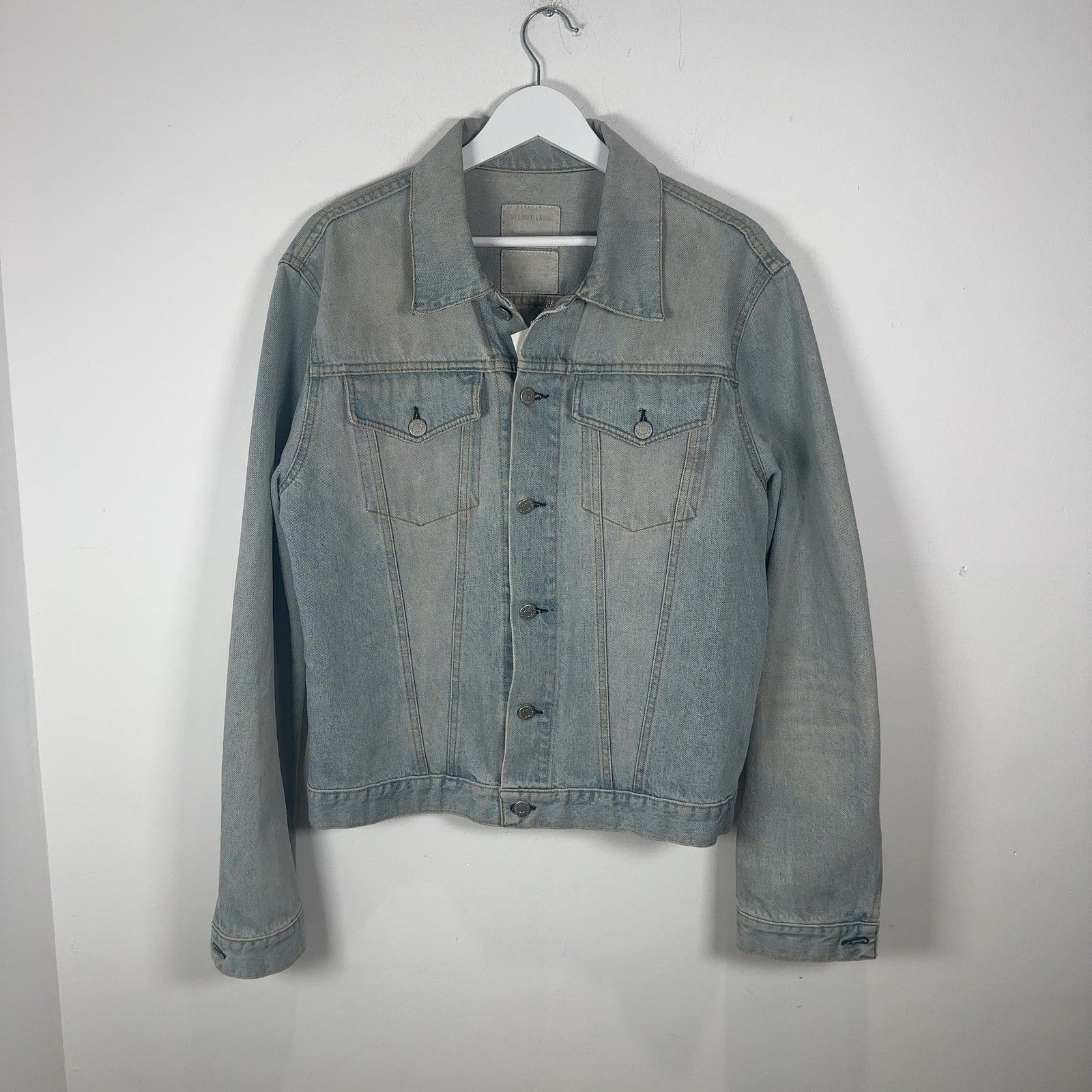 Helmut Lang Helmut Lang Re-Edition Painter Denim Trucker Jacket Size M Size US M / EU 48-50 / 2 - 1 Thumbnail