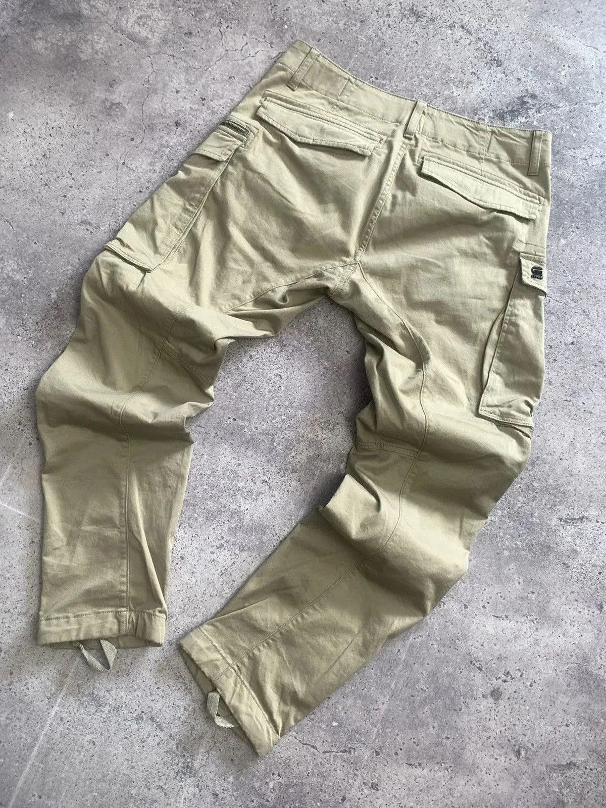 G-Star Archival Avant-Garde Brown Casual Pants Size US 31 - 12 Thumbnail
