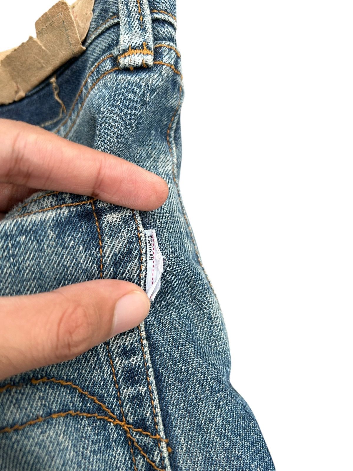 Kapital Vintage Studio Dartisan Selvedge Distressed Denim Jeans Size US 32 / EU 48 - 12 Thumbnail