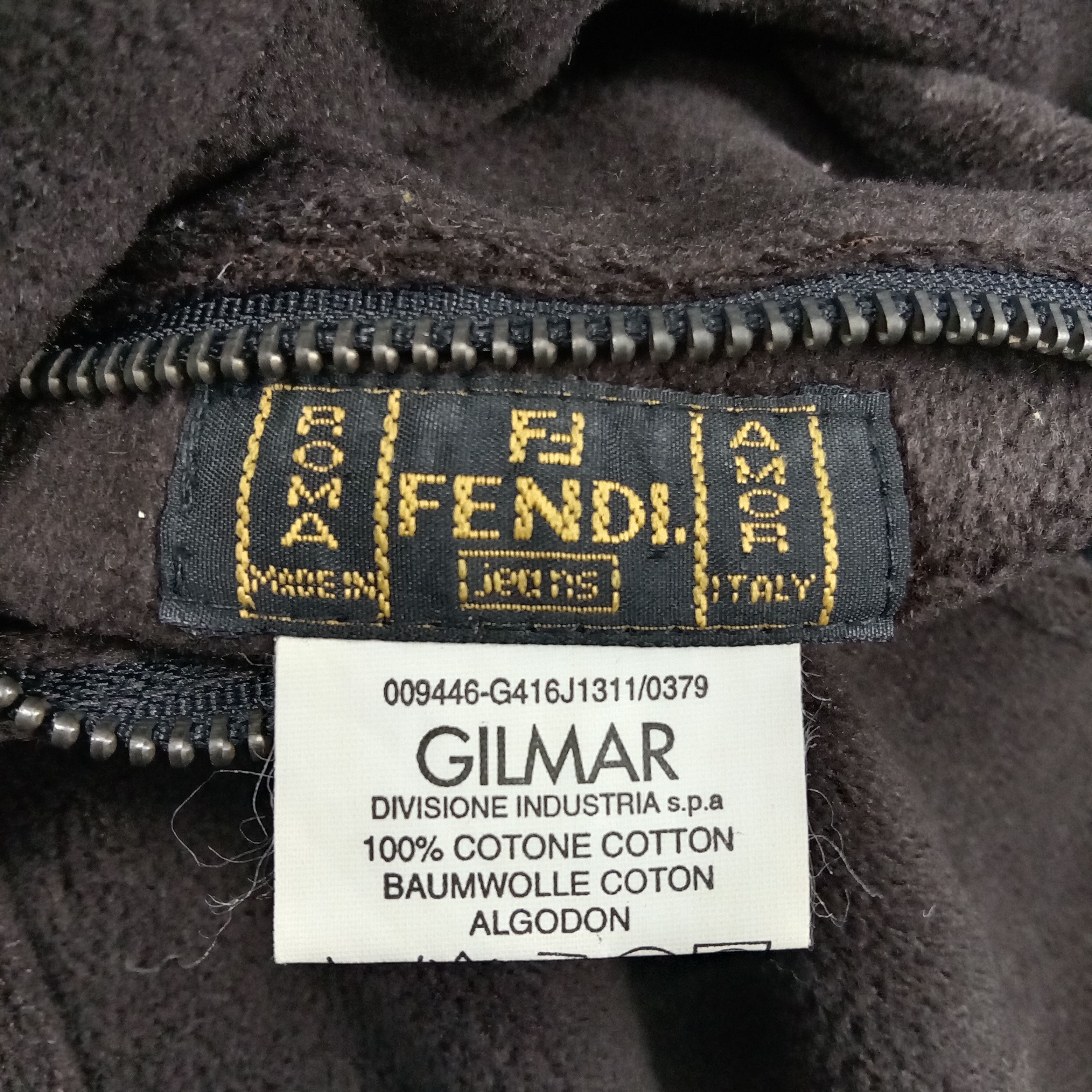 Fendi × Vintage Fendi Italian Brand Reversible Jacket Size US L / EU 52-54 / 3 - 11 Thumbnail