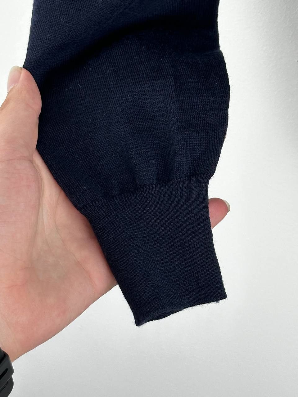 Paolo Pecora Paolo Pecora Navy Wool Turtleneck Sweater Size US S / EU 44-46 / 1 - 5 Thumbnail