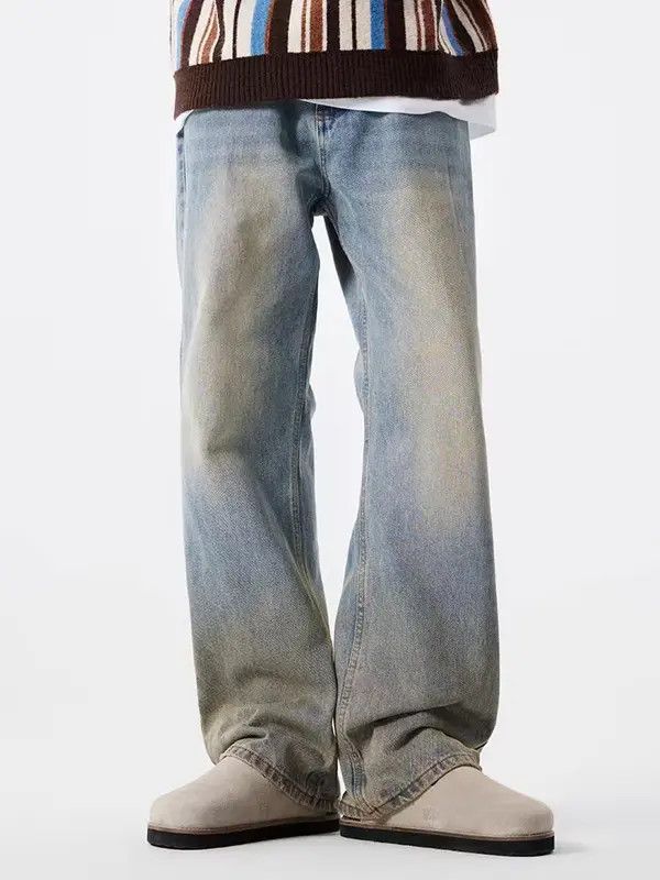 Japanese Brand VIBE Vintage Distressed Heavy-duty Minimalist Jeans Size US 34 / EU 50 - 2 Thumbnail