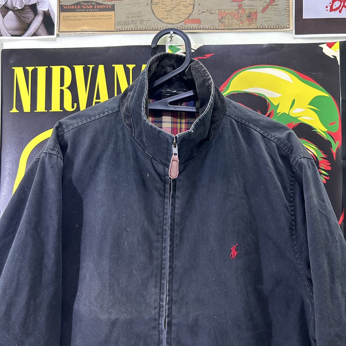 Ralph Lauren Vintage Polo Ralph Lauren Dark Blue Checkered Lined Jacket Size US M / EU 48-50 / 2 - 2 Thumbnail